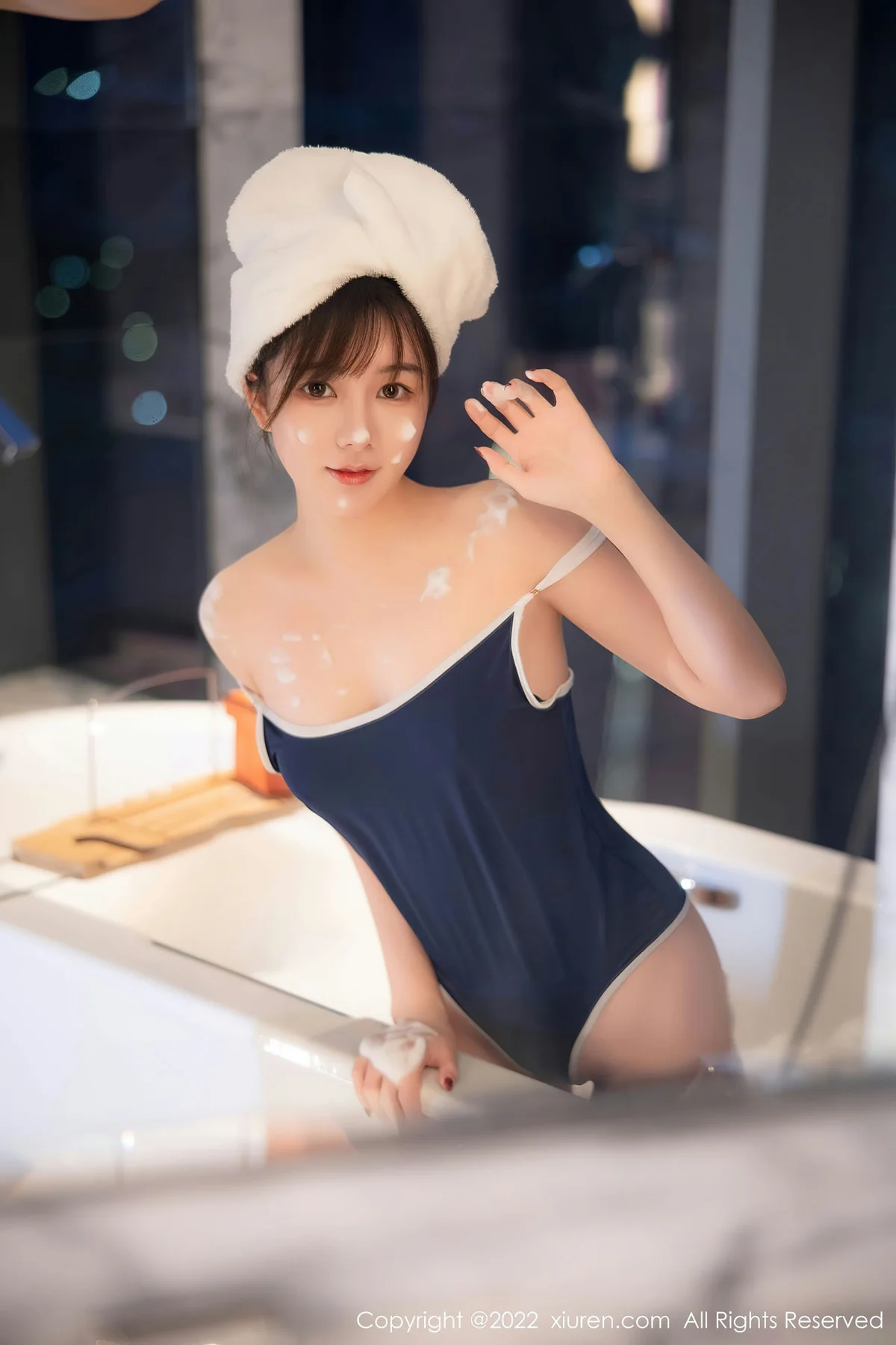 XiuRen 秀人 No.5477 蓝色比基尼 婠婠么 性感写真2 - 24