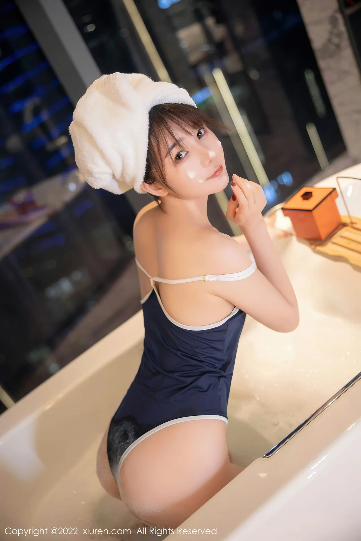 XiuRen 秀人 No.5477 蓝色比基尼 婠婠么 性感写真2 - 28