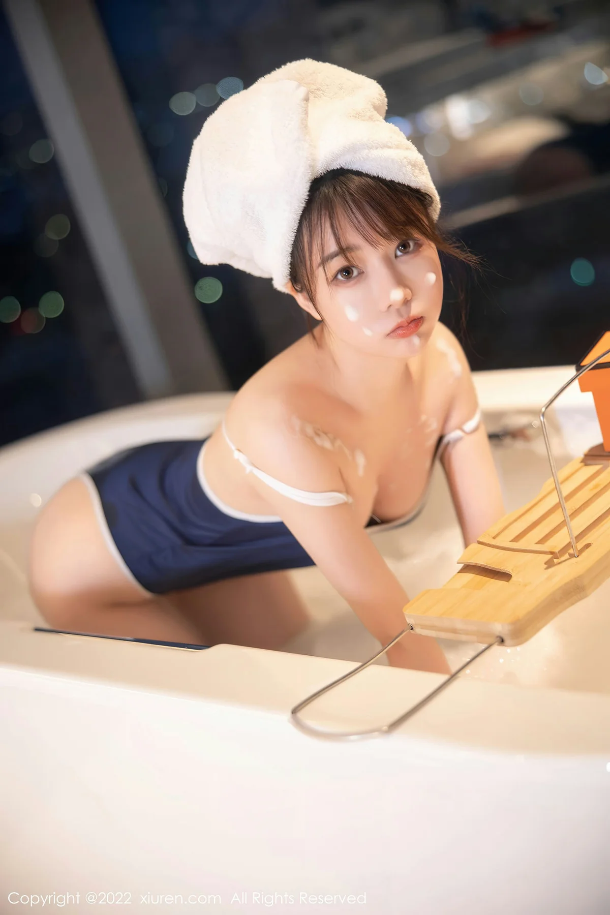 XiuRen 秀人 No.5477 蓝色比基尼 婠婠么 性感写真2 - 29