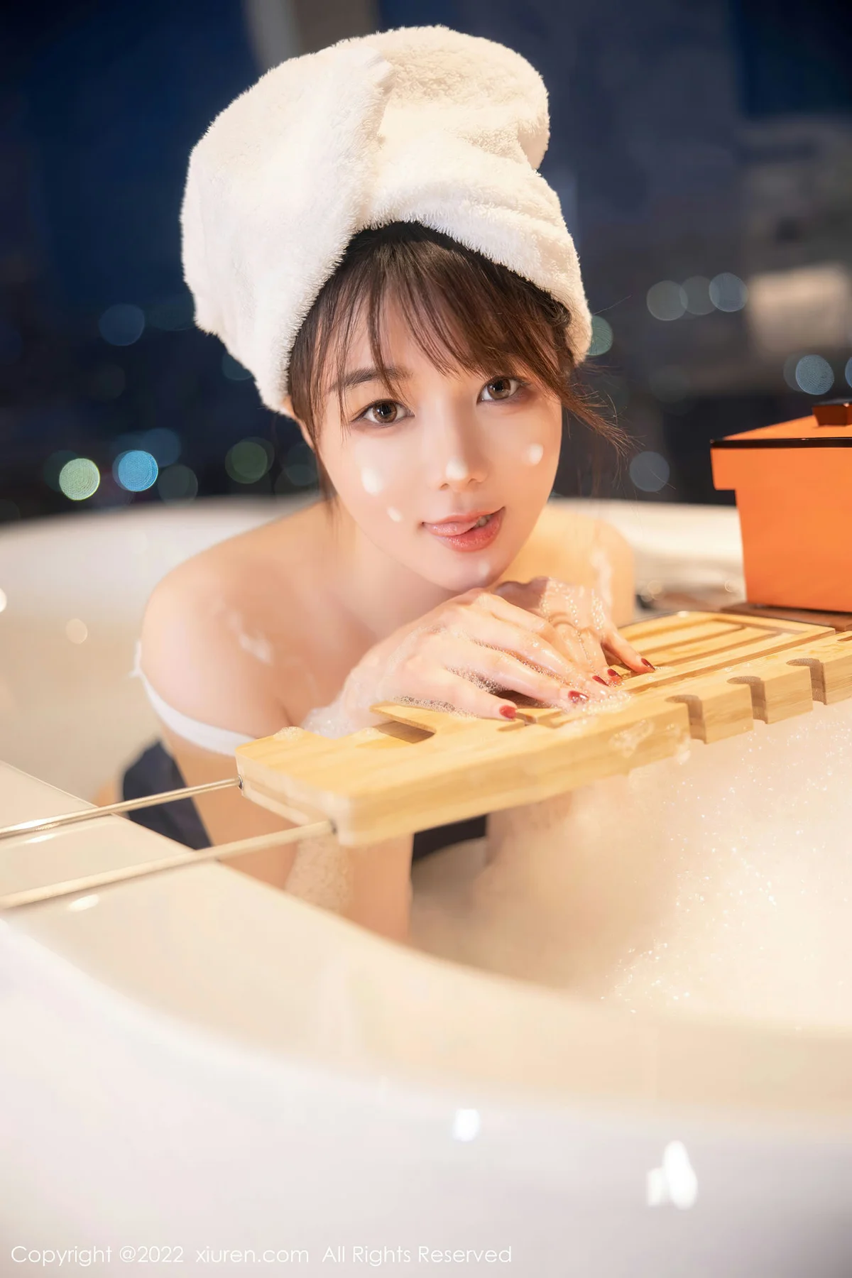 XiuRen 秀人 No.5477 蓝色比基尼 婠婠么 性感写真2 - 34