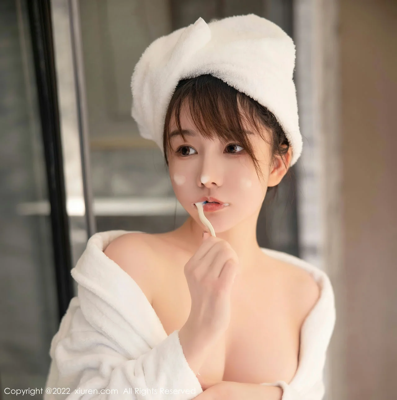 XiuRen 秀人 No.5477 蓝色比基尼 婠婠么 性感写真2 - 71