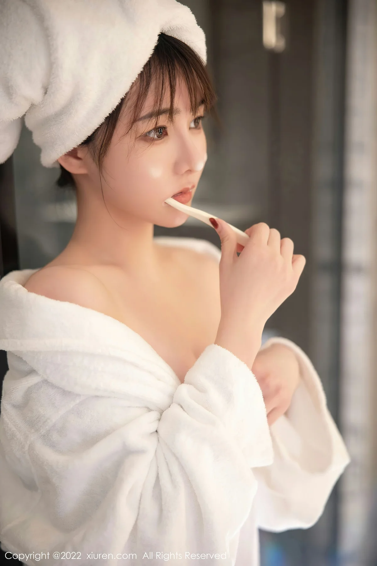 XiuRen 秀人 No.5477 蓝色比基尼 婠婠么 性感写真2 - 75