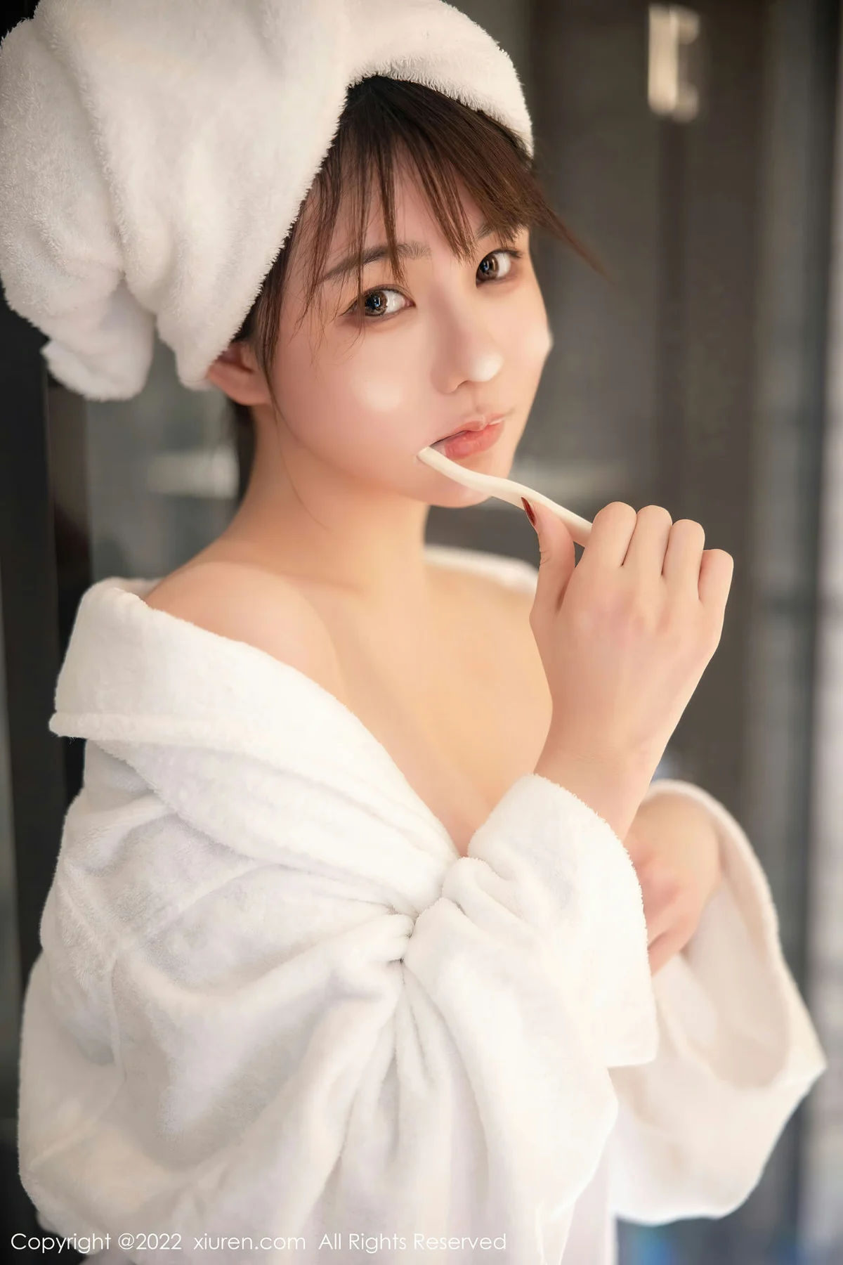 XiuRen 秀人 No.5477 蓝色比基尼 婠婠么 性感写真2 - 76