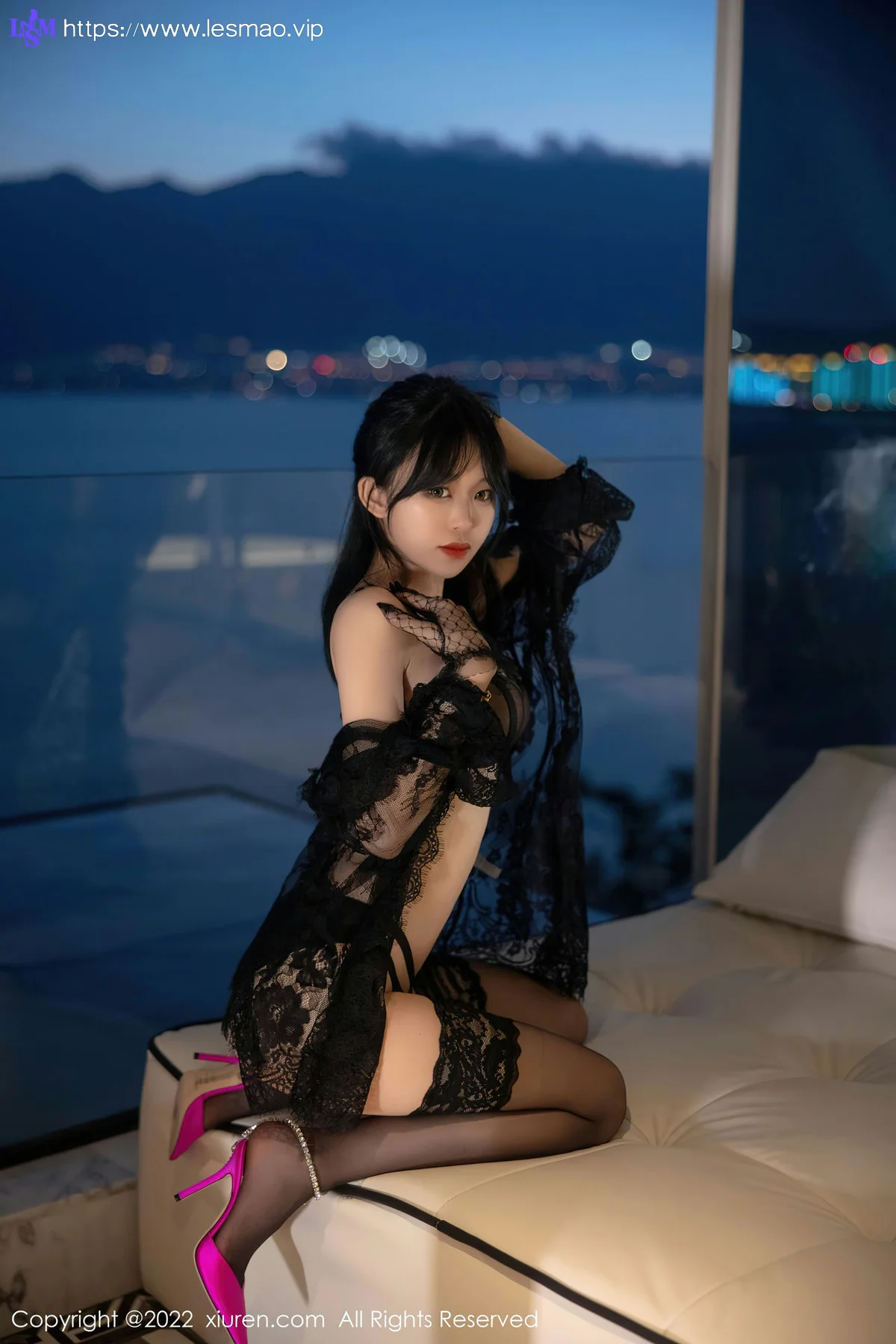 XiuRen 秀人 No.5491 网纱披风 奶瓶. 大理旅拍1 - 27