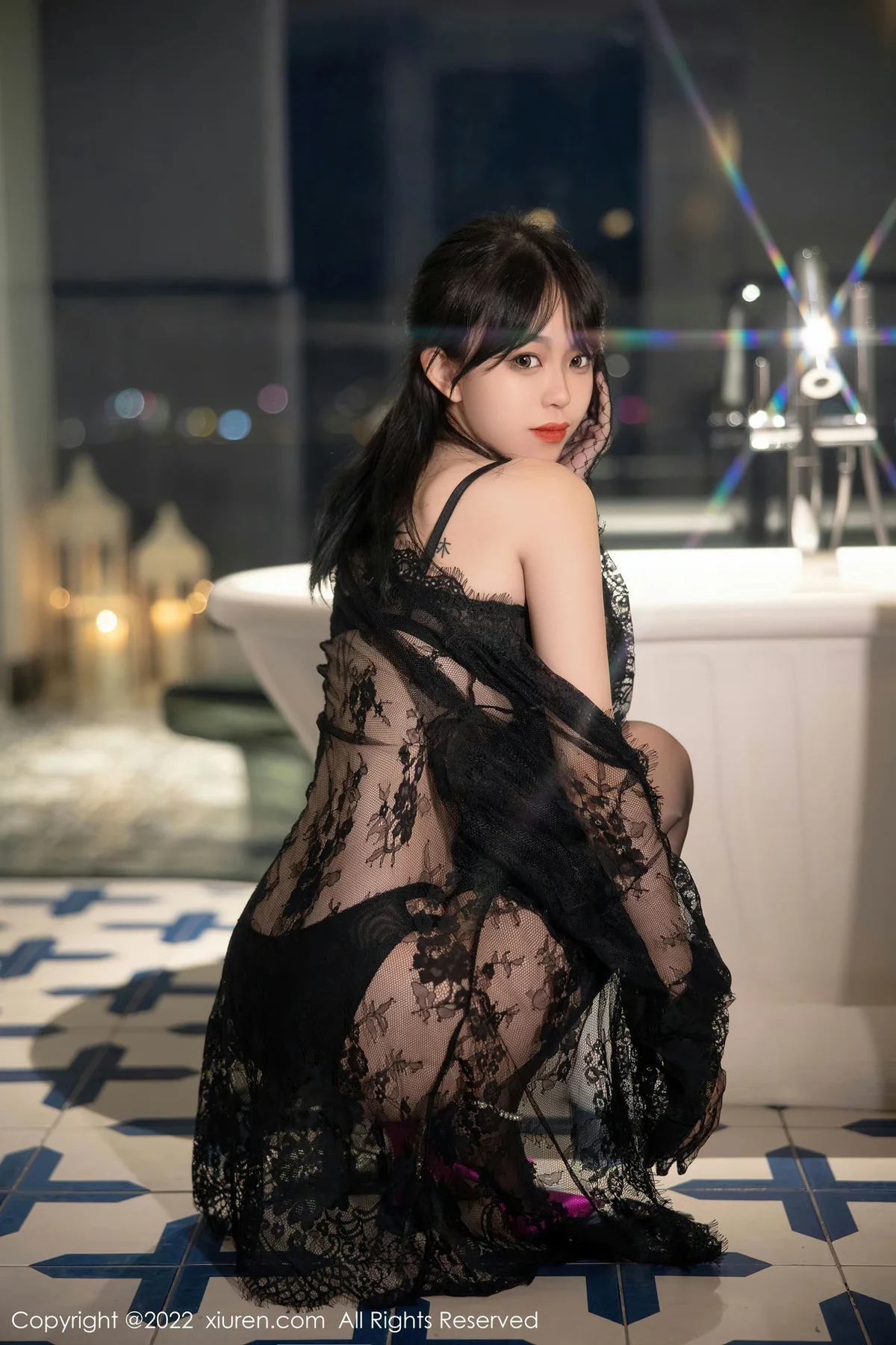 XiuRen 秀人 No.5491 网纱披风 奶瓶. 大理旅拍1 - 50