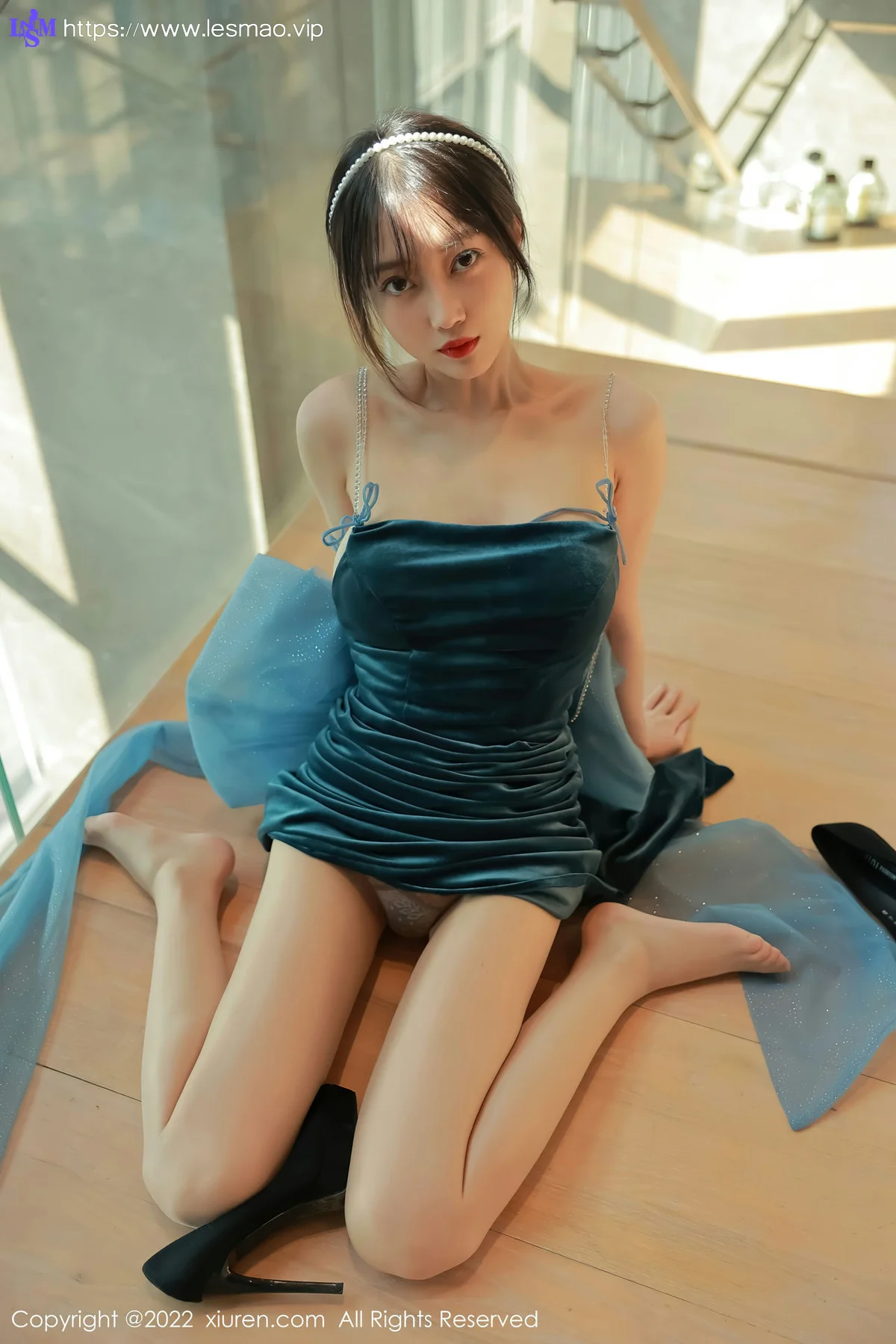 XiuRen 秀人 No.5493 吊带长礼裙 玥儿玥er 香格里拉旅拍33 - 55