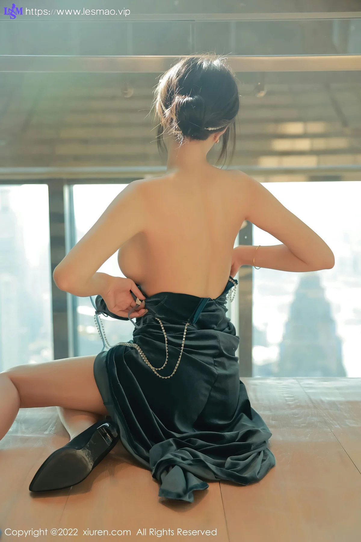 XiuRen 秀人 No.5493 吊带长礼裙 玥儿玥er 香格里拉旅拍33 - 58