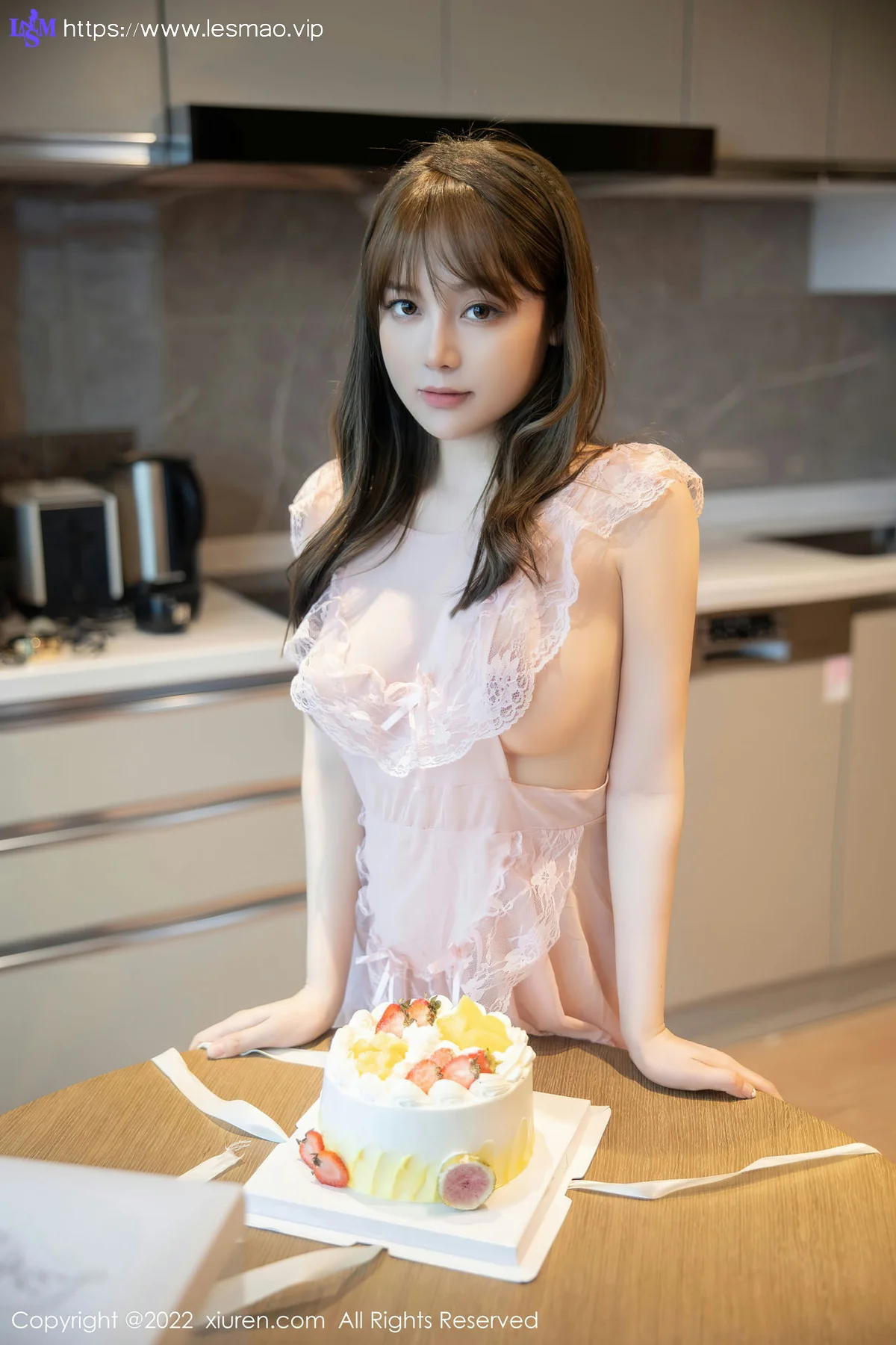 XiuRen 秀人 No.5497 轻透网纱睡裙 豆瓣酱 性感写真 - 18