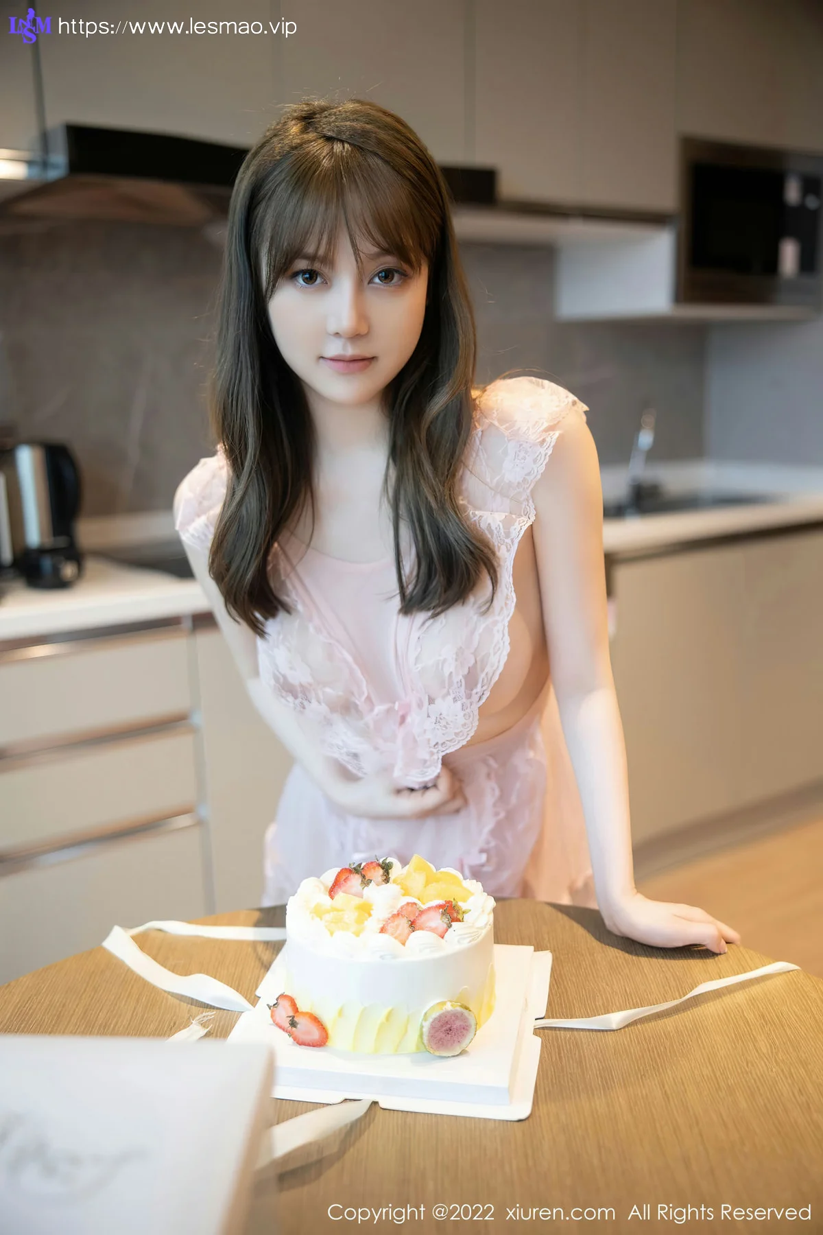 XiuRen 秀人 No.5497 轻透网纱睡裙 豆瓣酱 性感写真 - 19