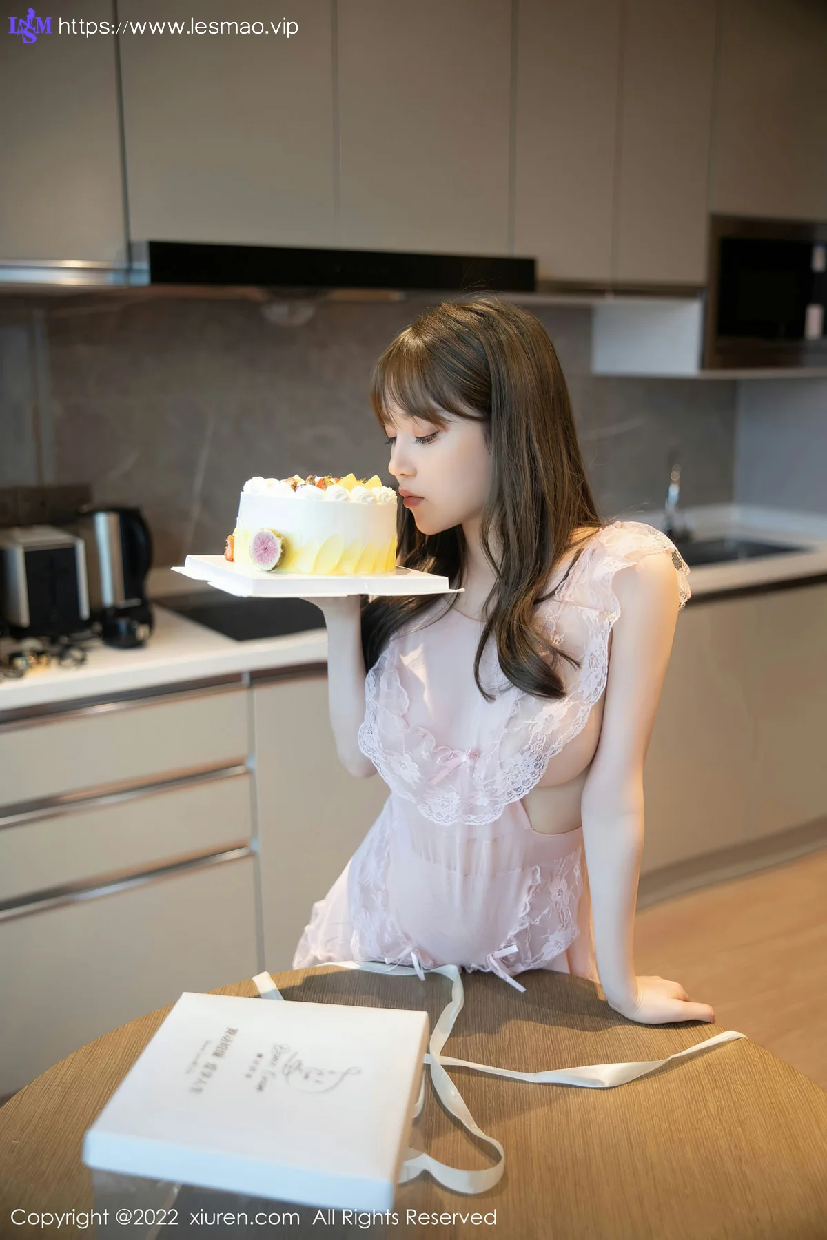XiuRen 秀人 No.5497 轻透网纱睡裙 豆瓣酱 性感写真 - 23