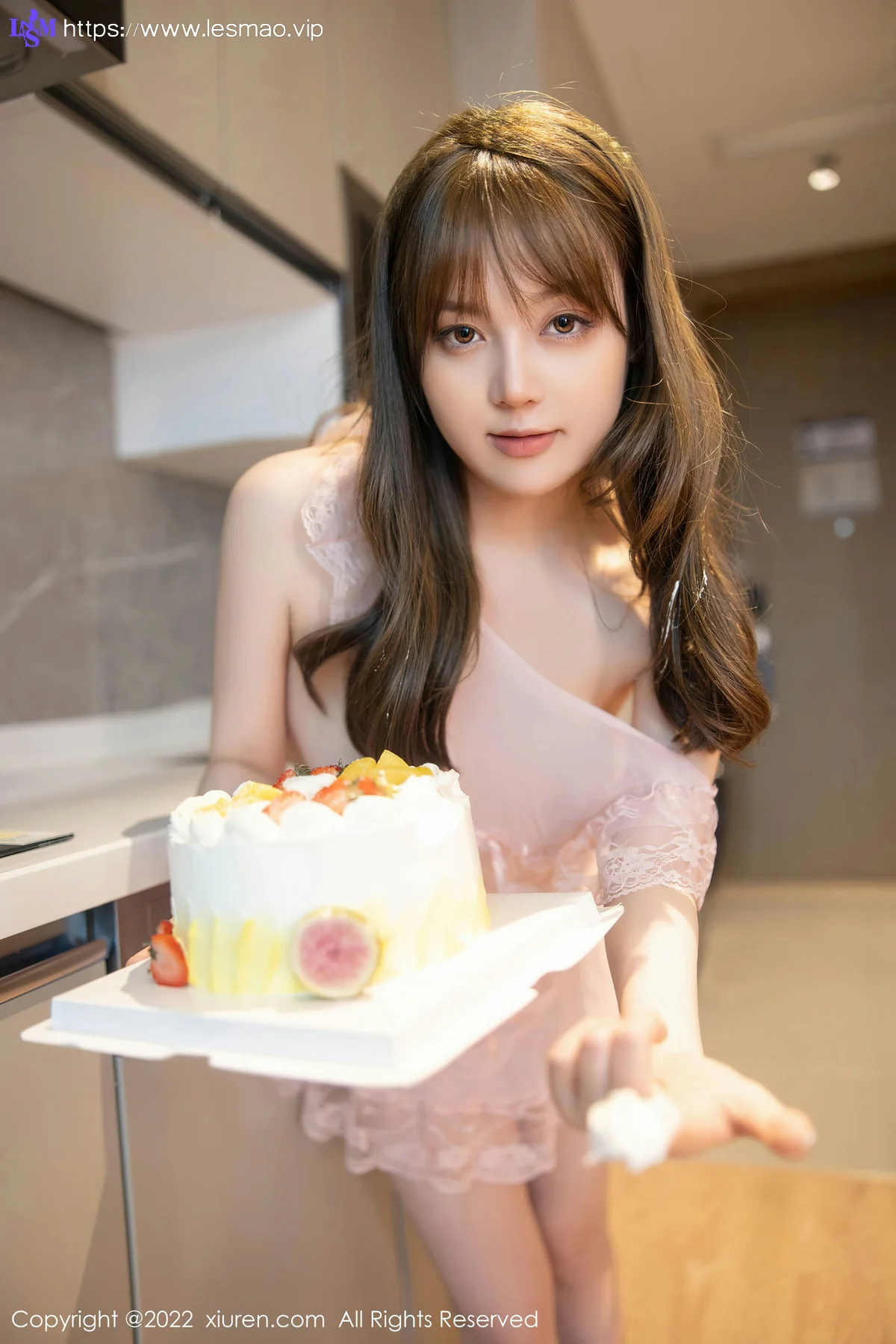 XiuRen 秀人 No.5497 轻透网纱睡裙 豆瓣酱 性感写真 - 33