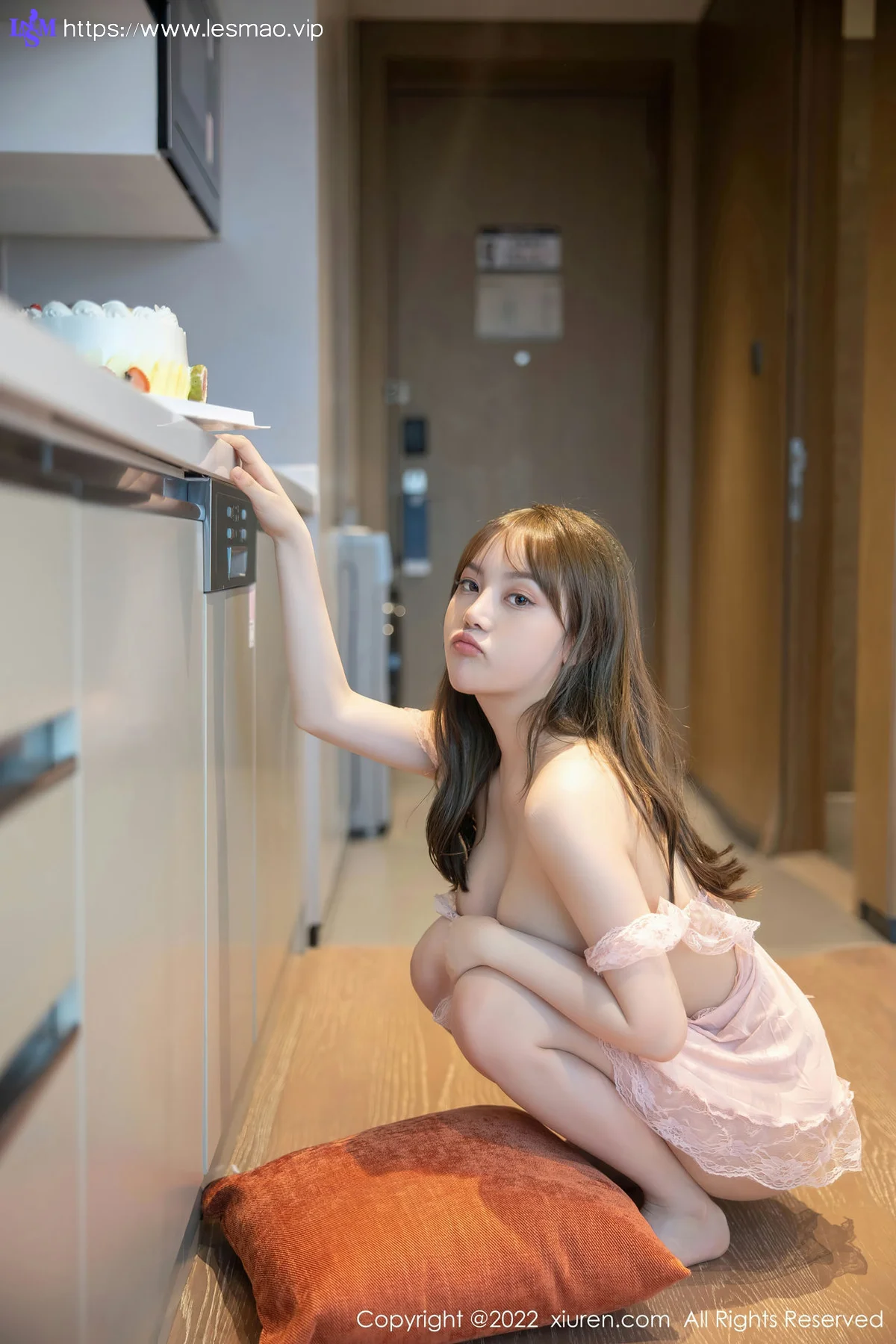XiuRen 秀人 No.5497 轻透网纱睡裙 豆瓣酱 性感写真 - 74