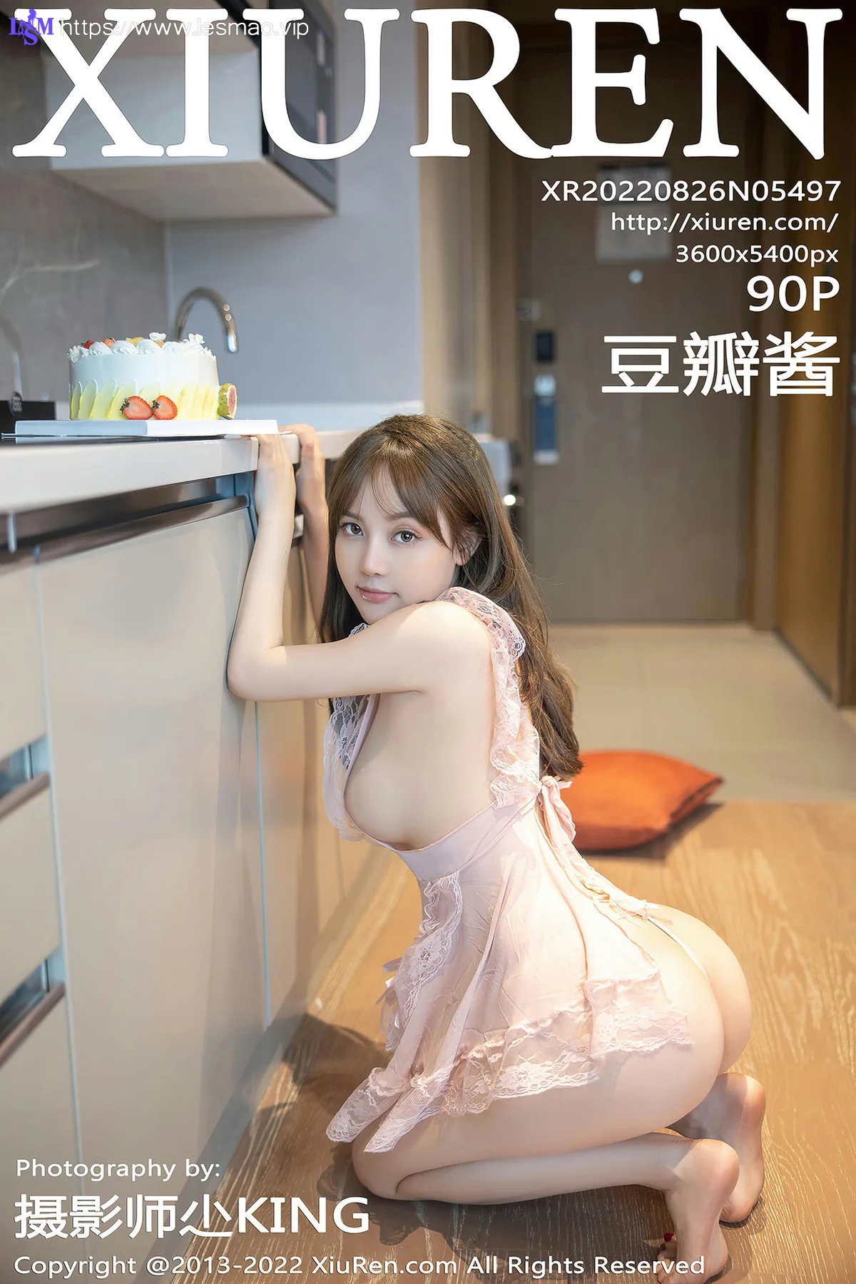 XiuRen 秀人 No.5497 轻透网纱睡裙 豆瓣酱 性感写真 - 91