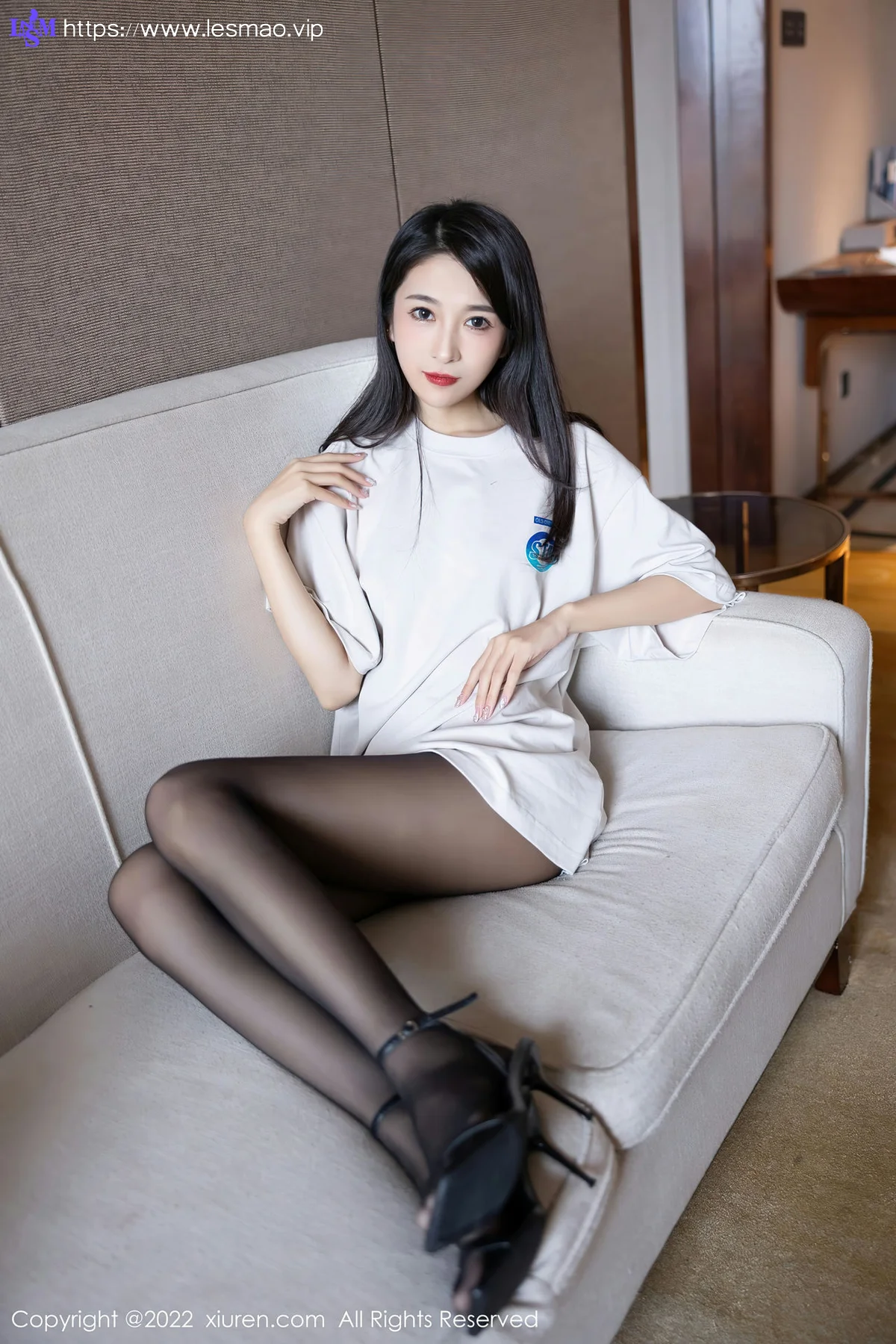 XiuRen 秀人 No.5507 皮质吊带 林乐一 性感写真 - 17