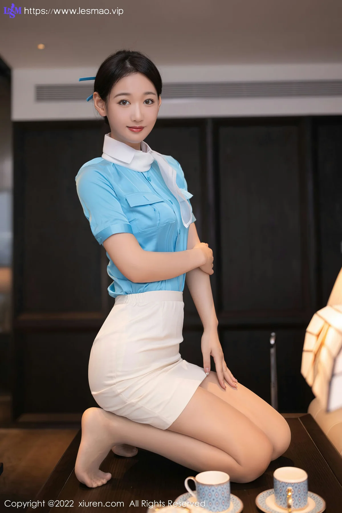 XiuRen 秀人 No.5510 空姐角色扮演 唐安琪 性感私房 - 31