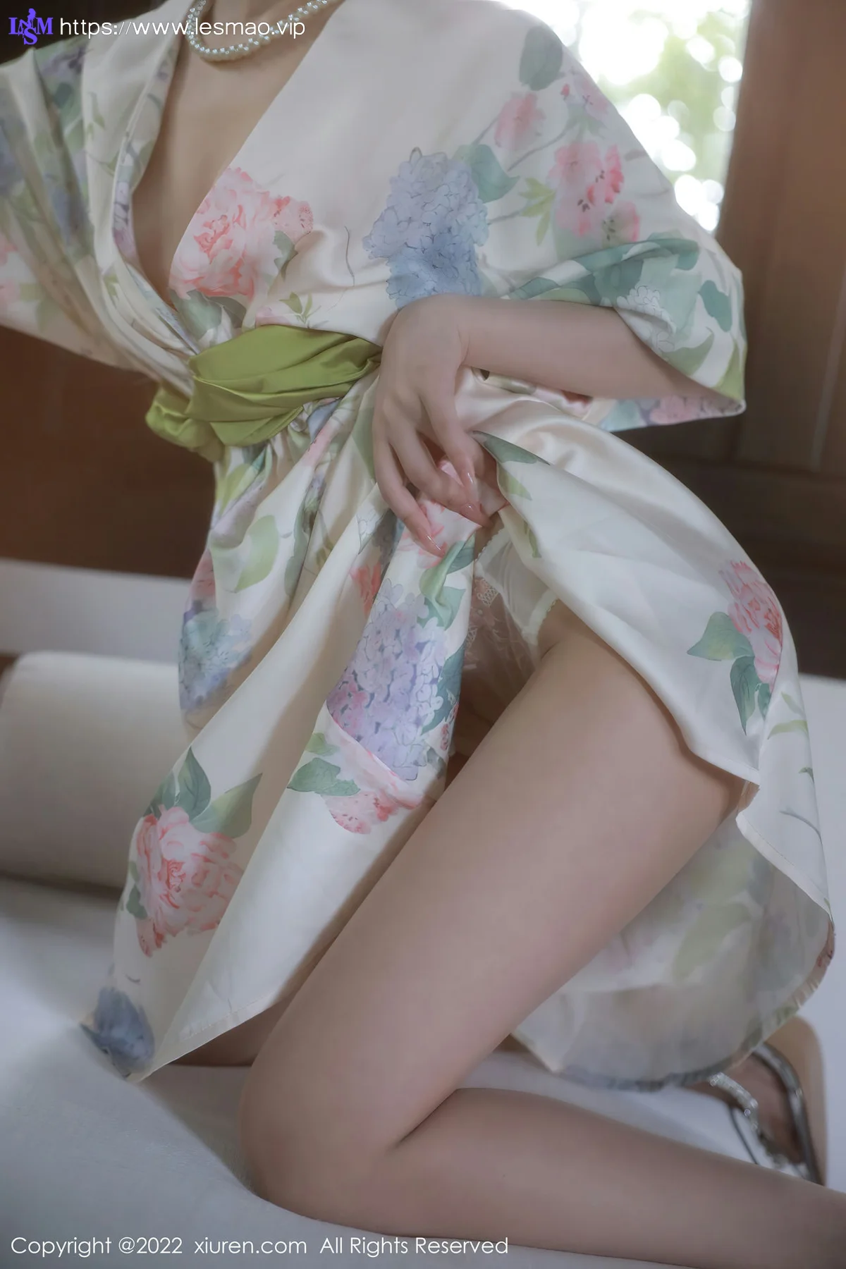 XiuRen 秀人 No.5514 谢晚晚 花纹长裙性感写真2 - 11