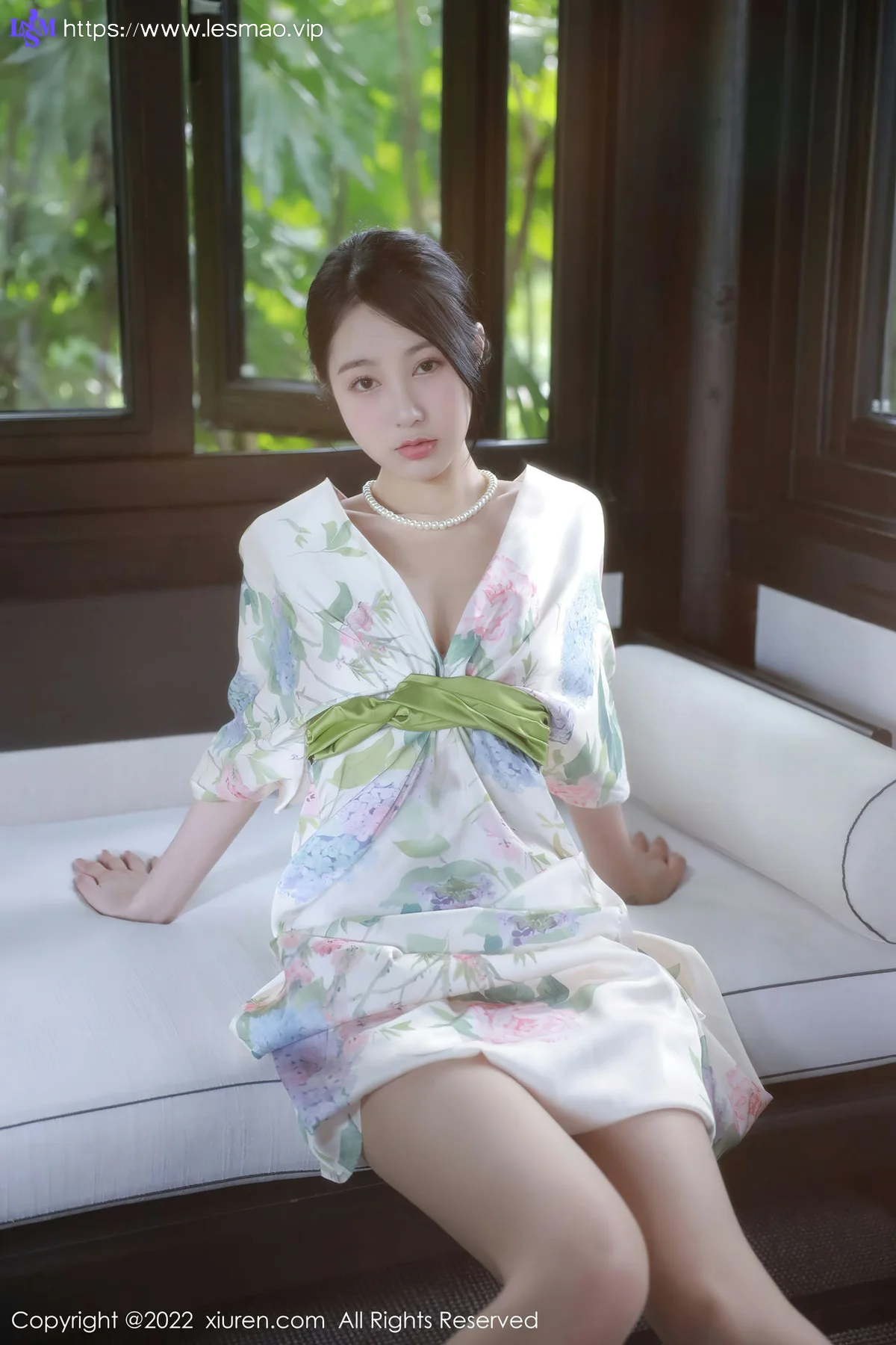 XiuRen 秀人 No.5514 谢晚晚 花纹长裙性感写真2 - 20