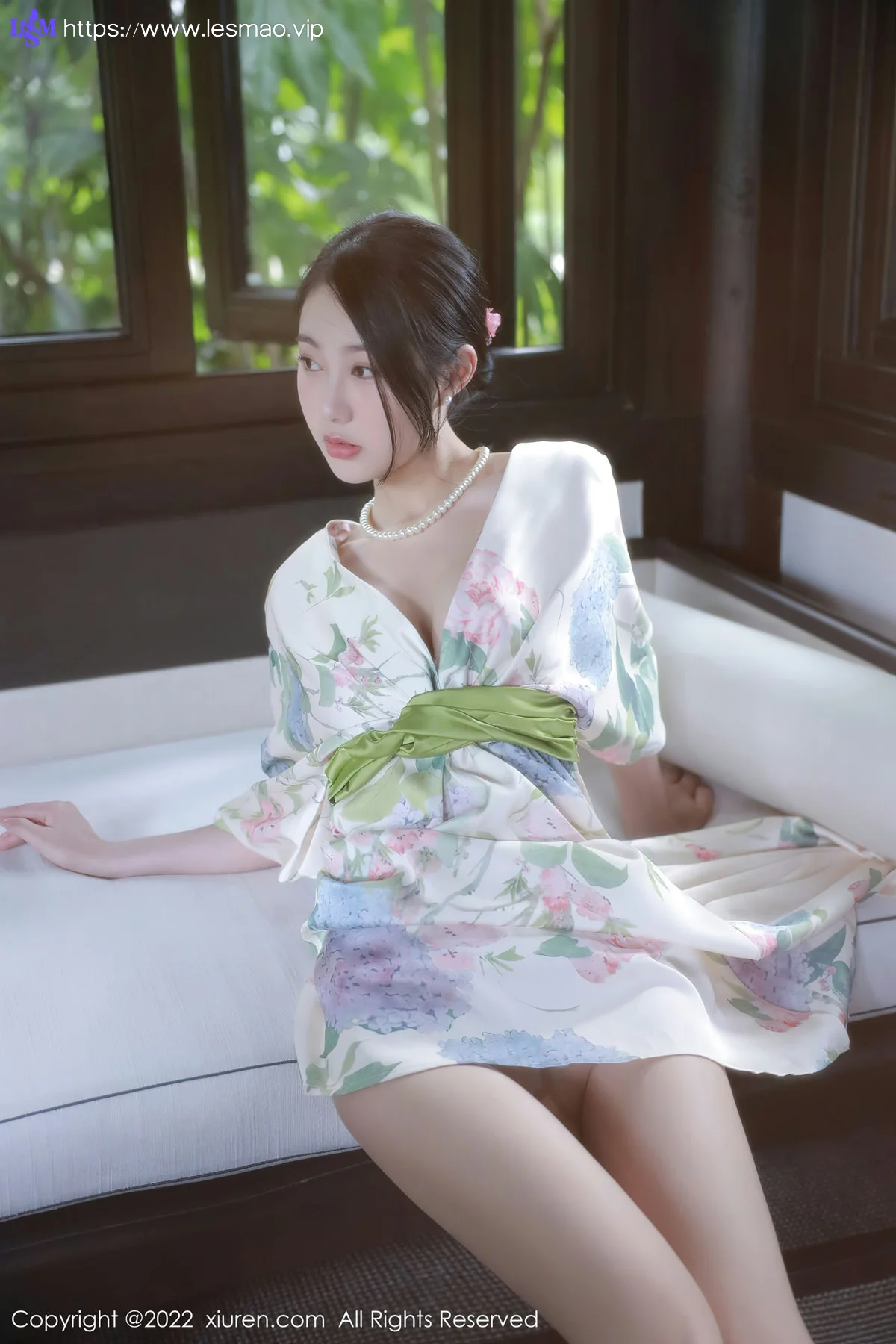 XiuRen 秀人 No.5514 谢晚晚 花纹长裙性感写真2 - 21