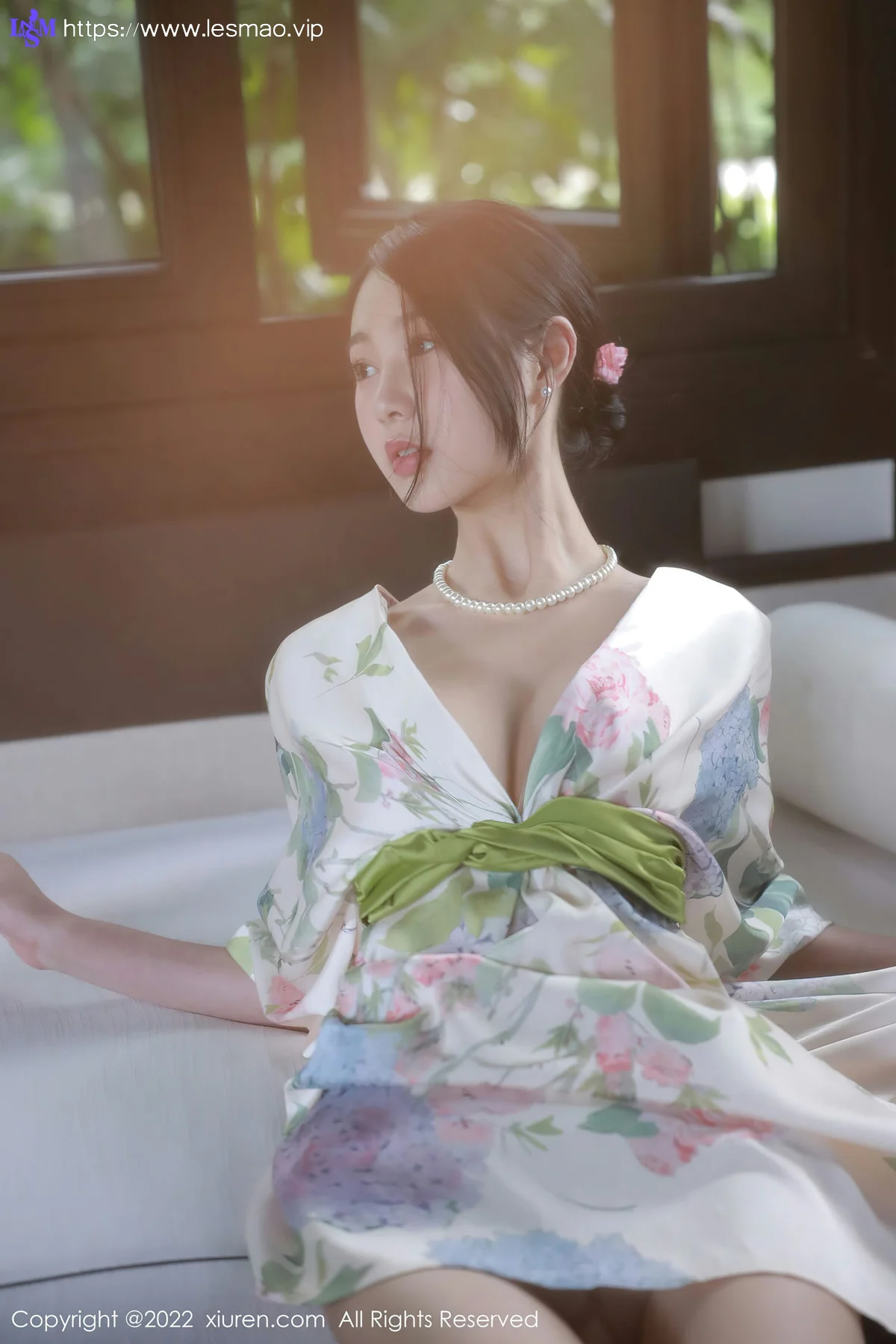XiuRen 秀人 No.5514 谢晚晚 花纹长裙性感写真2 - 22