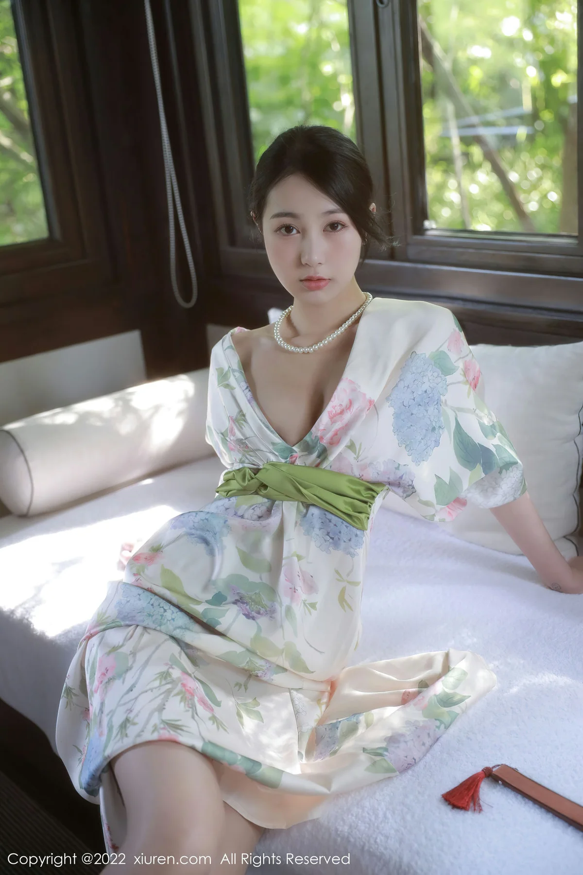 XiuRen 秀人 No.5514 谢晚晚 花纹长裙性感写真2 - 25