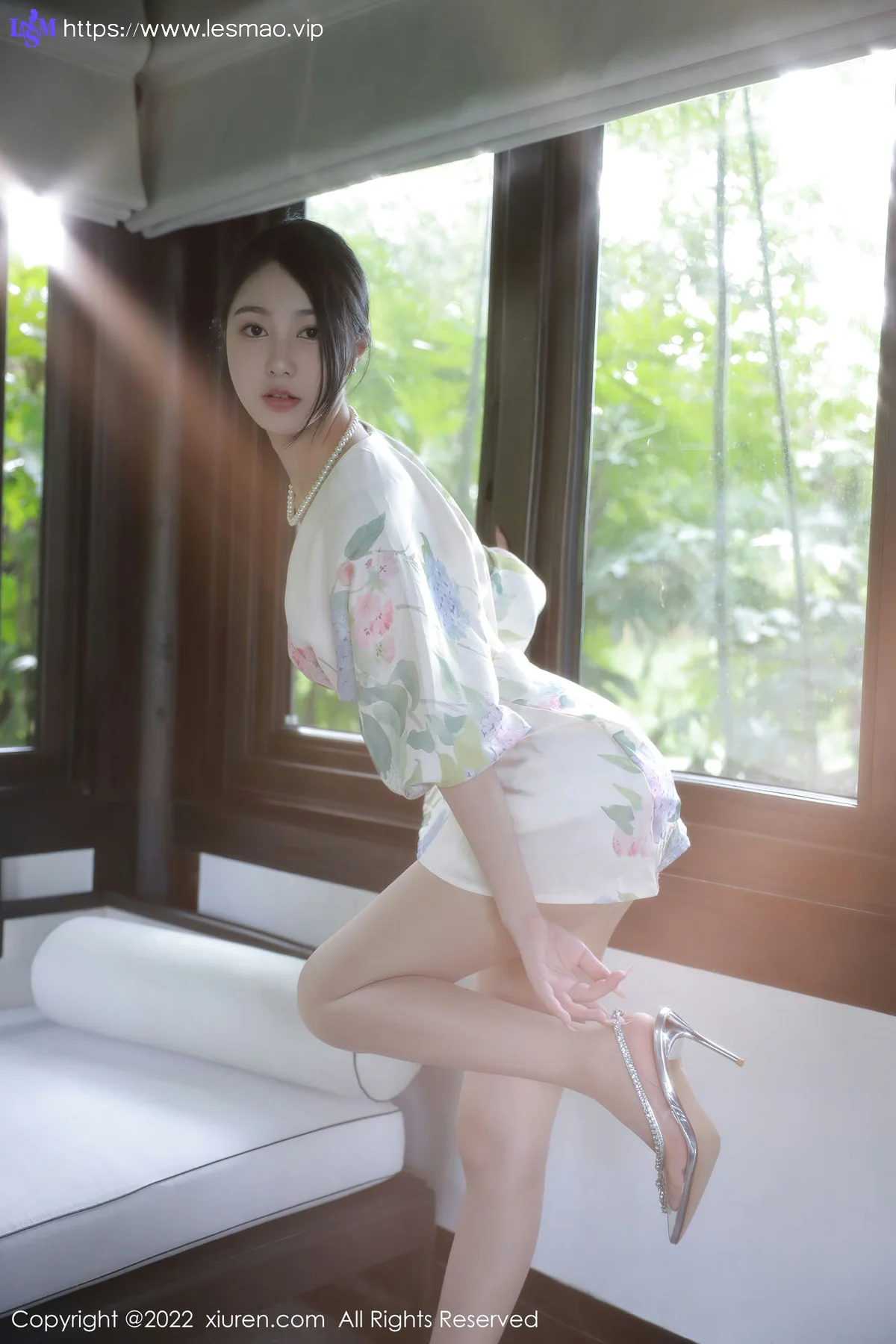 XiuRen 秀人 No.5514 谢晚晚 花纹长裙性感写真2 - 26