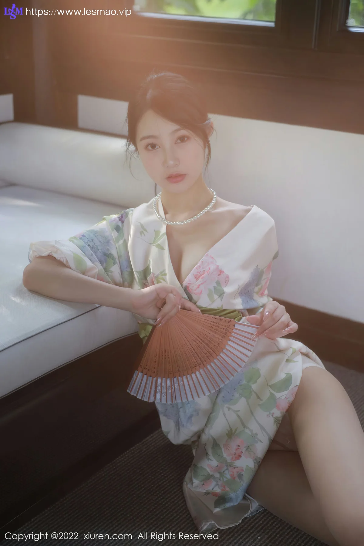 XiuRen 秀人 No.5514 谢晚晚 花纹长裙性感写真2 - 36