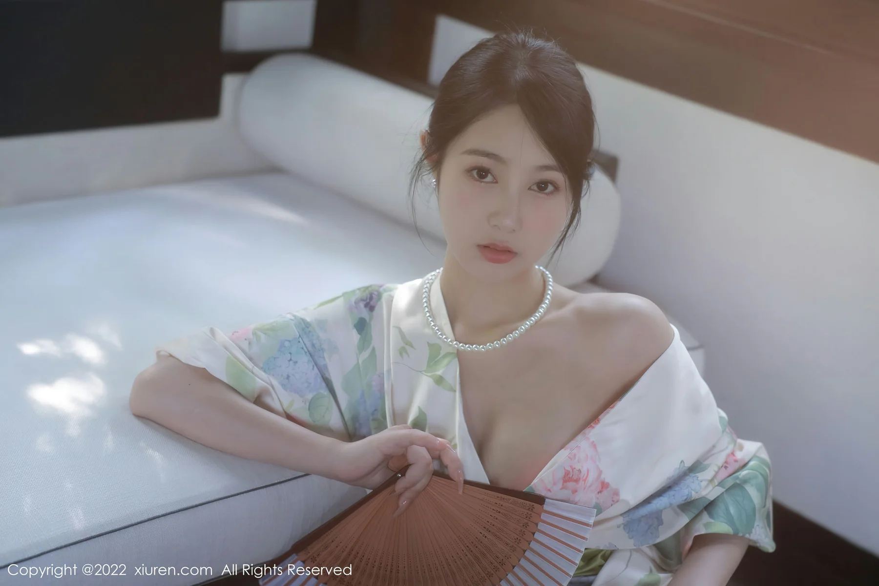 XiuRen 秀人 No.5514 谢晚晚 花纹长裙性感写真2 - 39