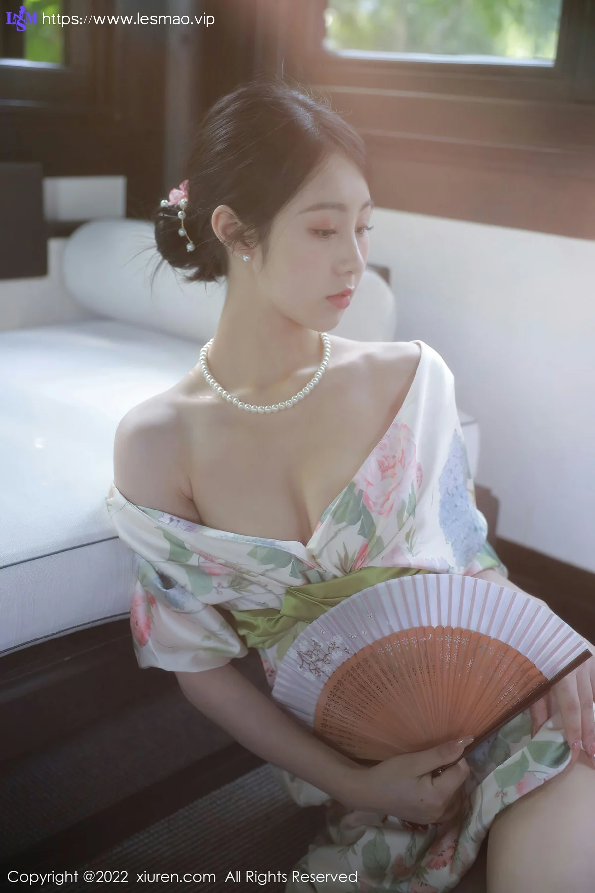 XiuRen 秀人 No.5514 谢晚晚 花纹长裙性感写真2 - 40
