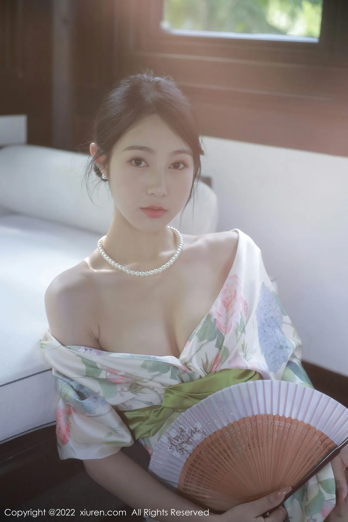 XiuRen 秀人 No.5514 谢晚晚 花纹长裙性感写真2 - 41