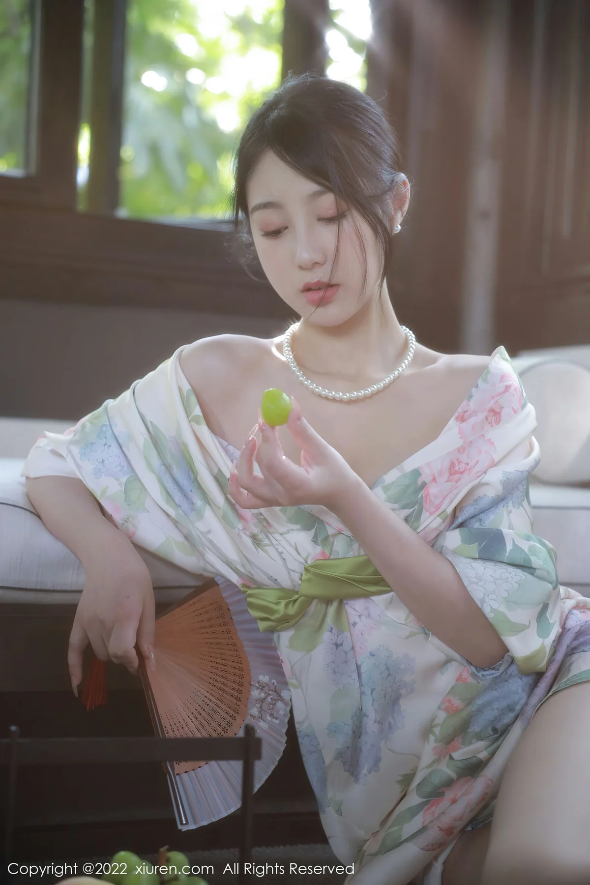 XiuRen 秀人 No.5514 谢晚晚 花纹长裙性感写真2 - 48