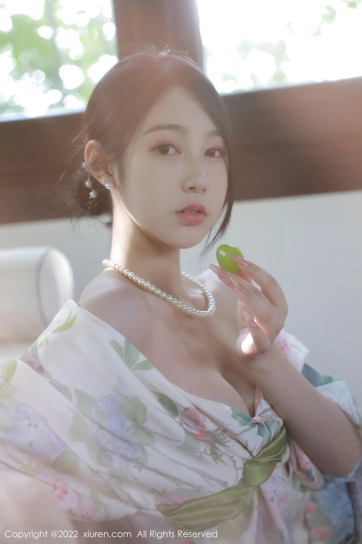 XiuRen 秀人 No.5514 谢晚晚 花纹长裙性感写真2 - 49
