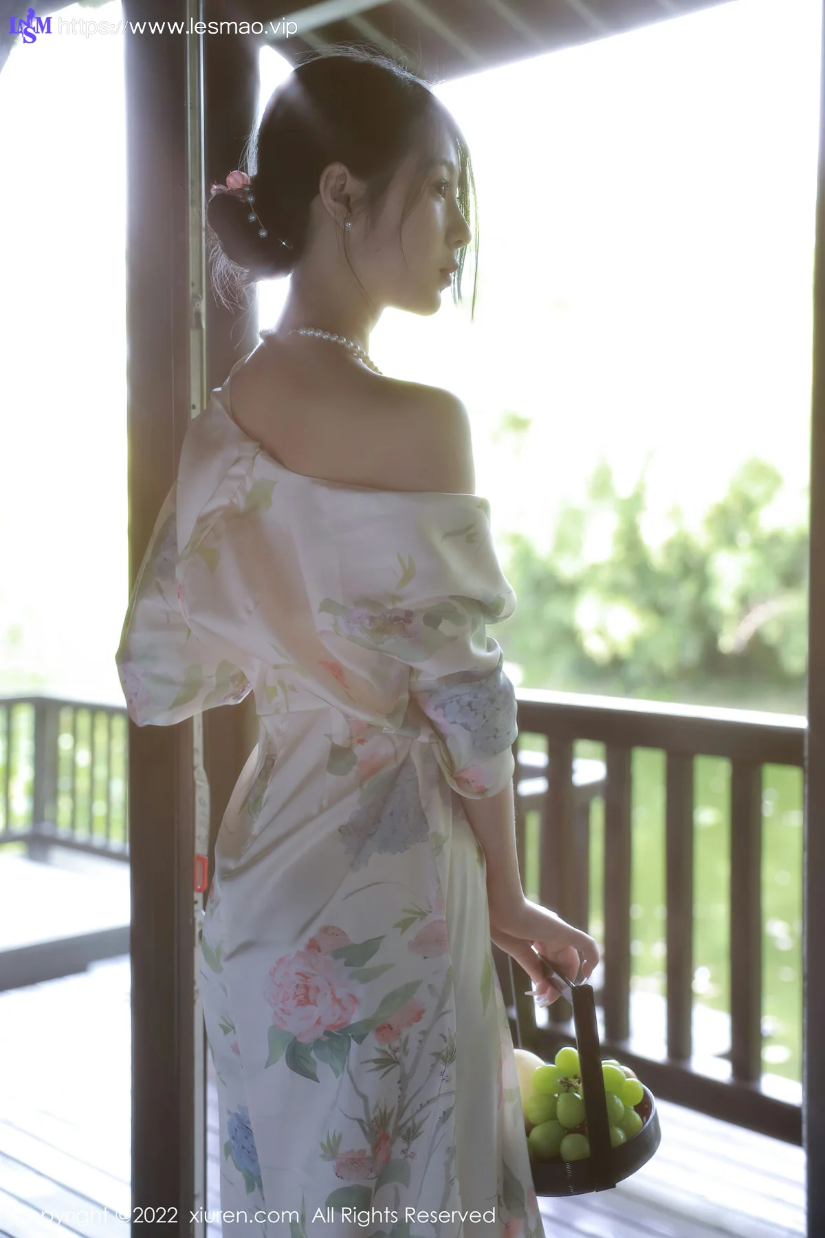 XiuRen 秀人 No.5514 谢晚晚 花纹长裙性感写真2 - 52
