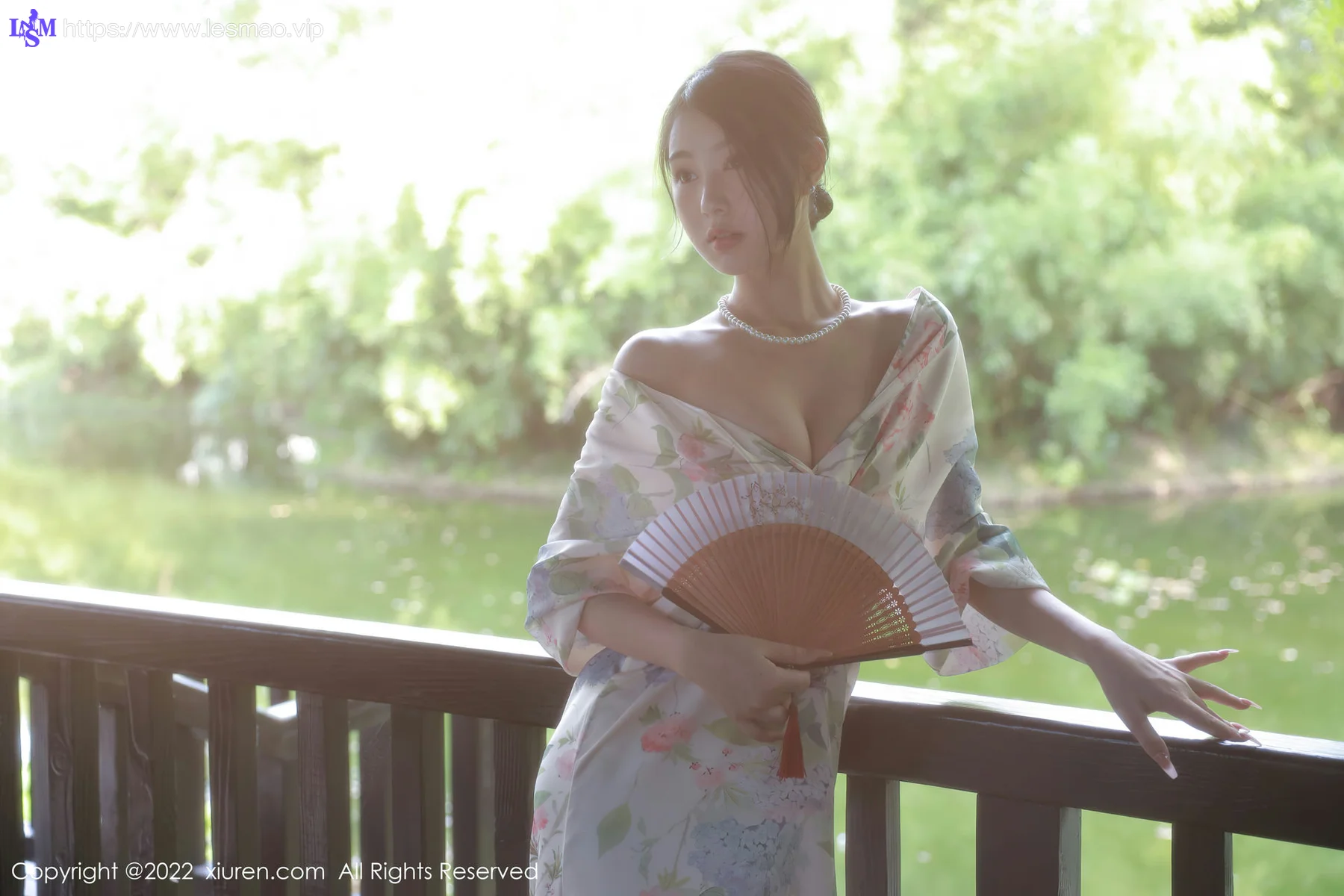 XiuRen 秀人 No.5514 谢晚晚 花纹长裙性感写真2 - 53