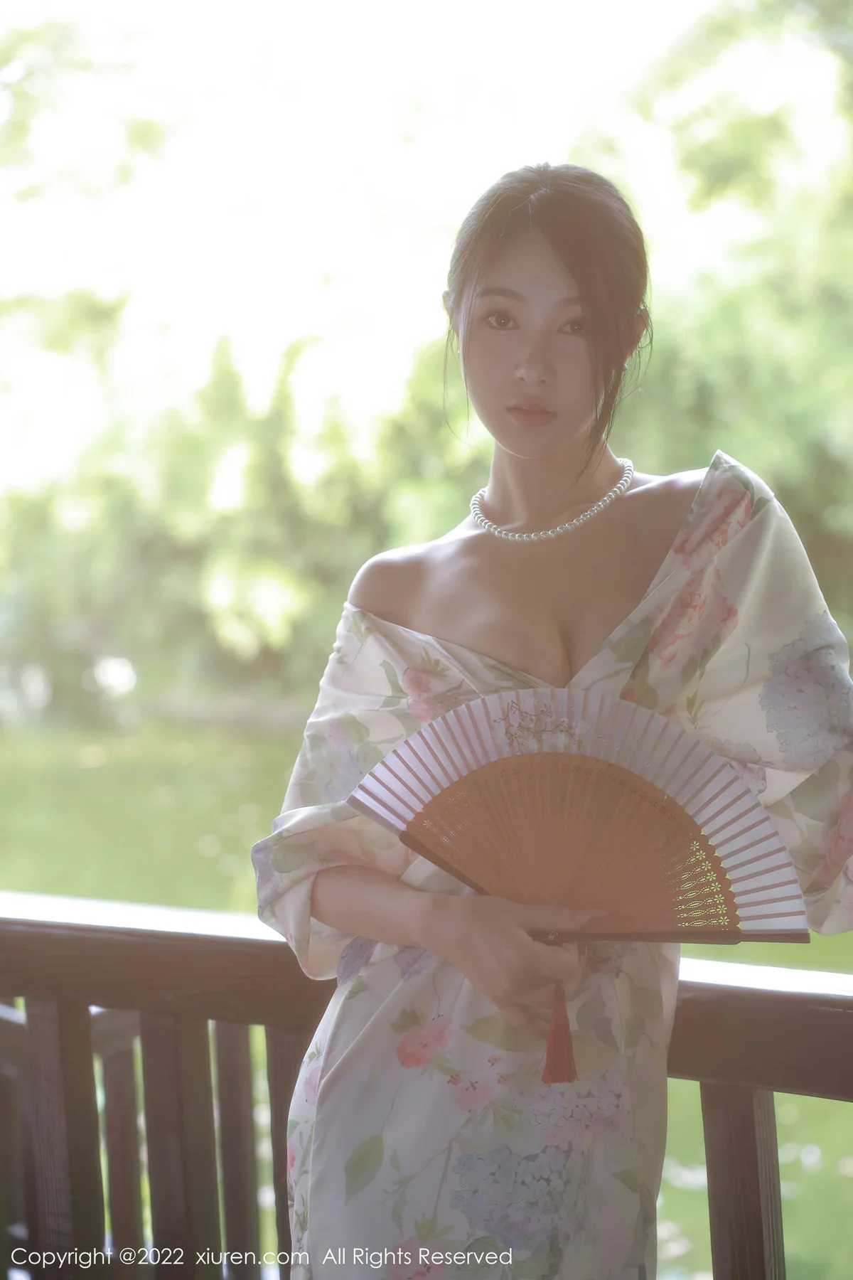 XiuRen 秀人 No.5514 谢晚晚 花纹长裙性感写真2 - 54