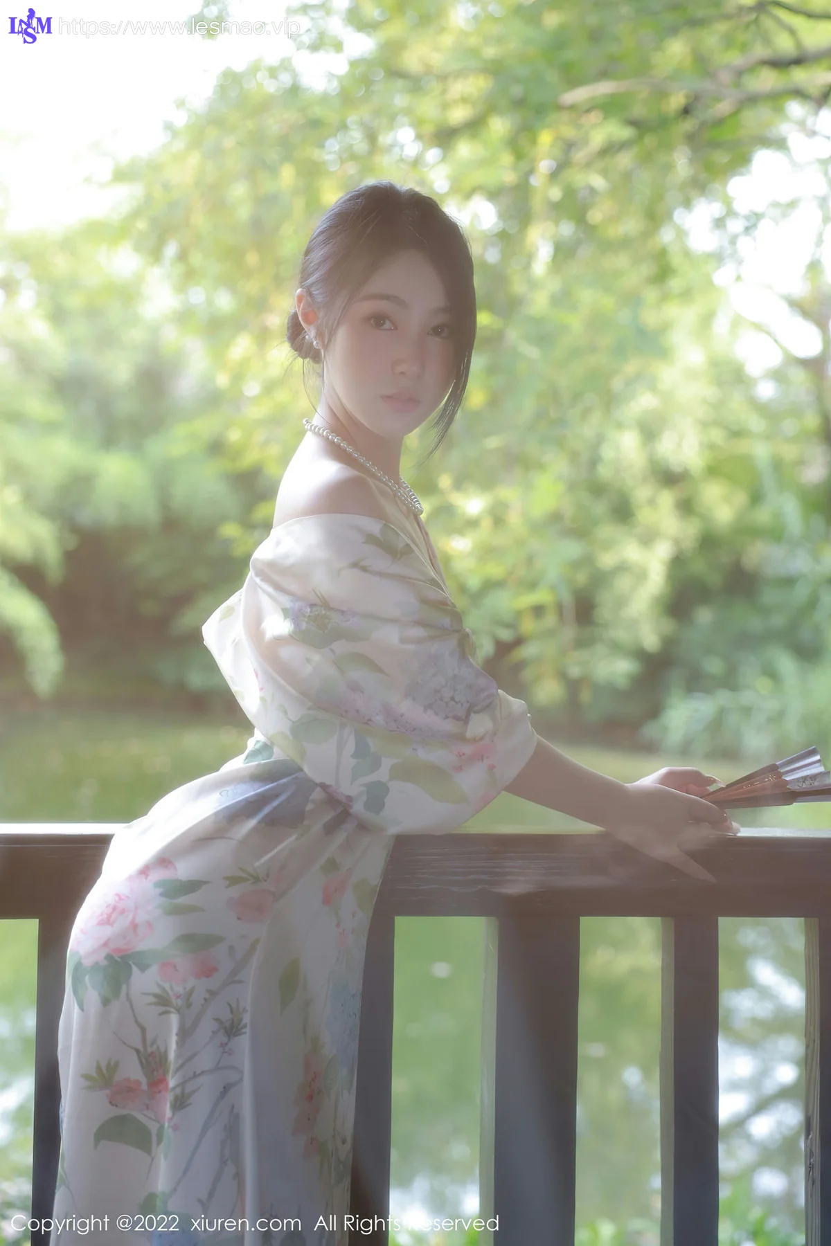 XiuRen 秀人 No.5514 谢晚晚 花纹长裙性感写真2 - 55