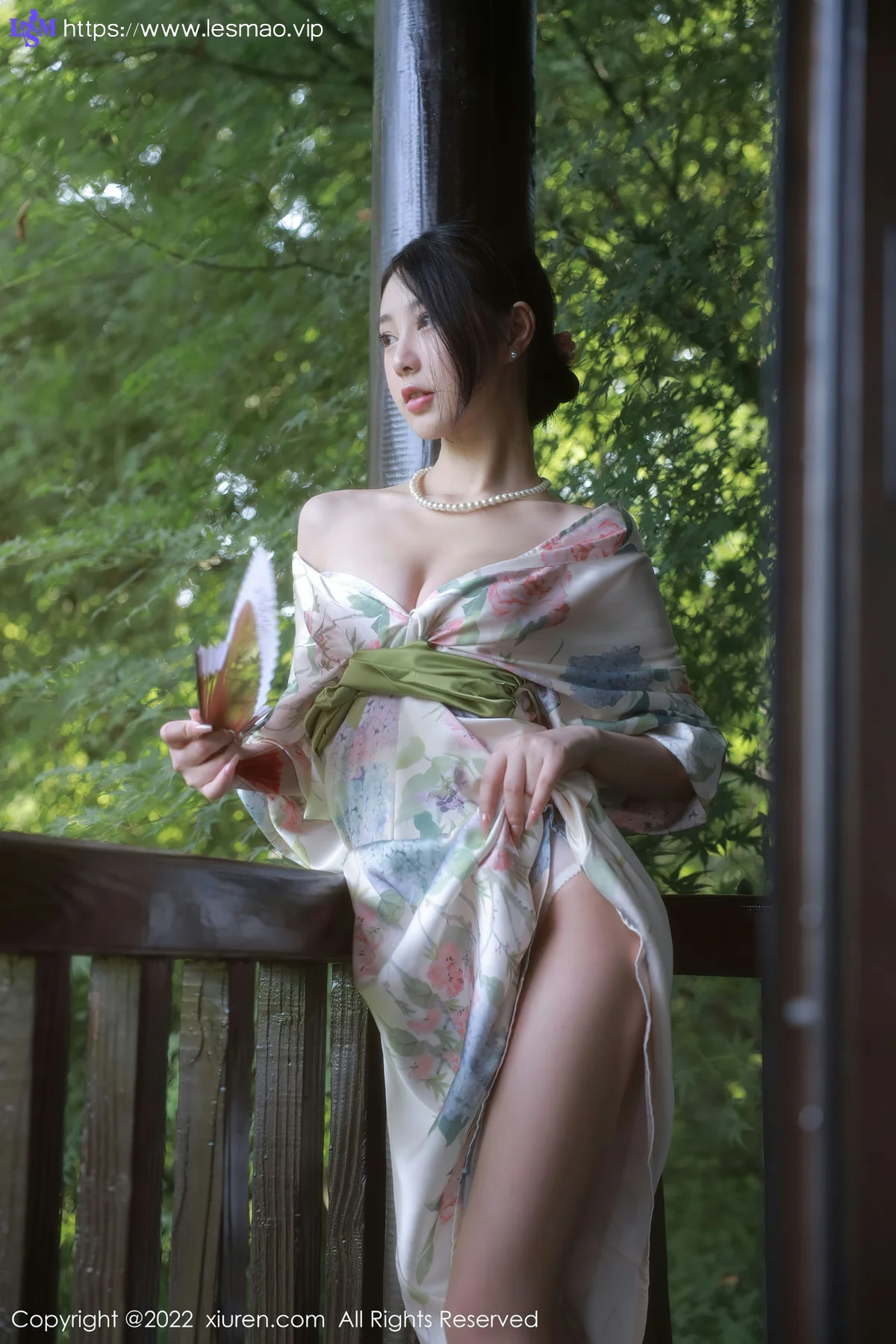 XiuRen 秀人 No.5514 谢晚晚 花纹长裙性感写真2 - 56