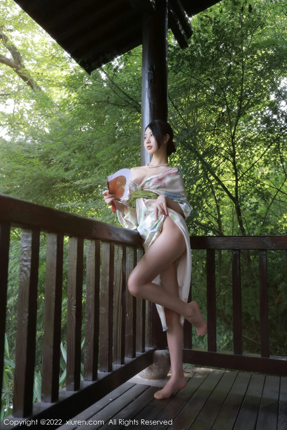 XiuRen 秀人 No.5514 谢晚晚 花纹长裙性感写真2 - 58