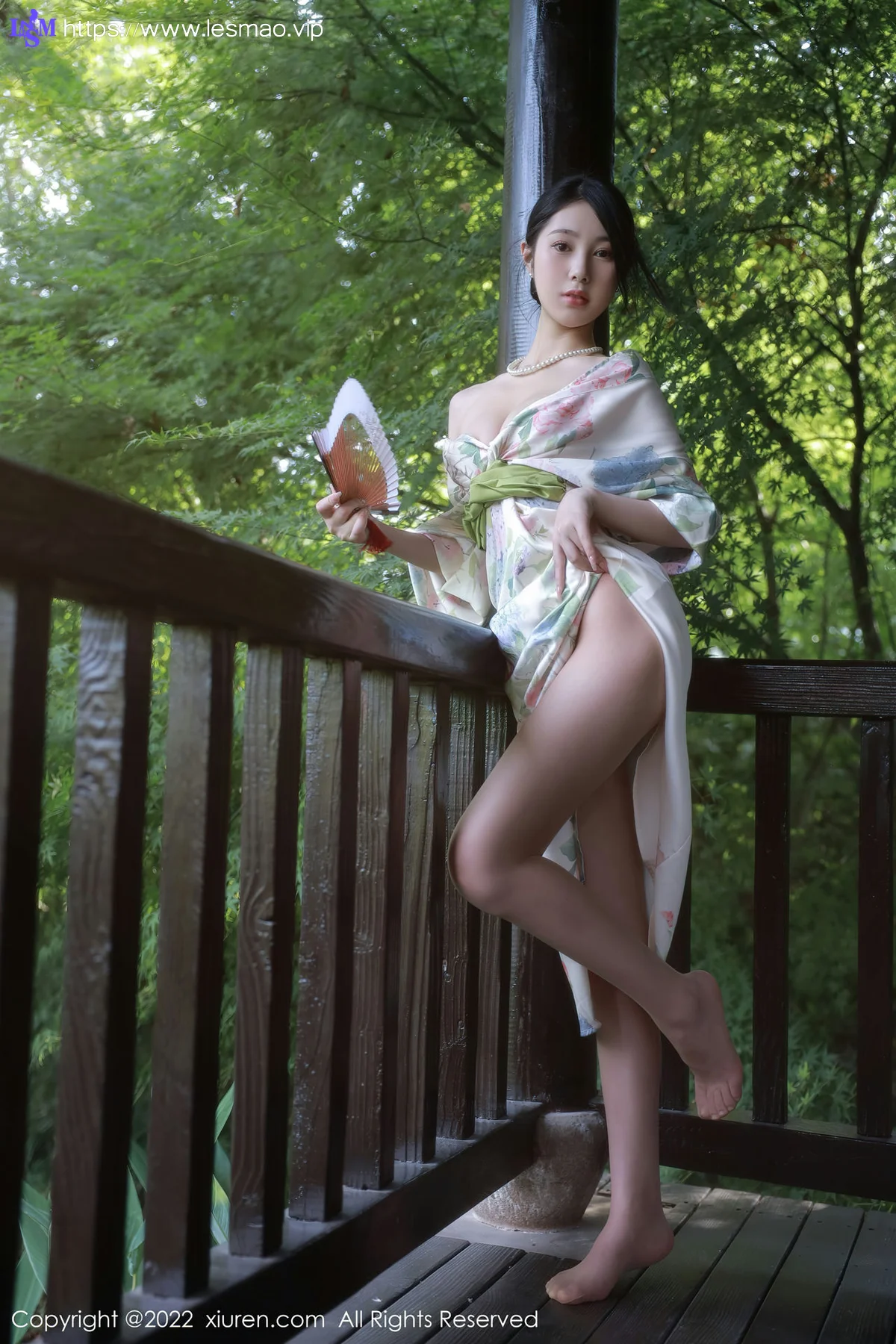 XiuRen 秀人 No.5514 谢晚晚 花纹长裙性感写真2 - 59