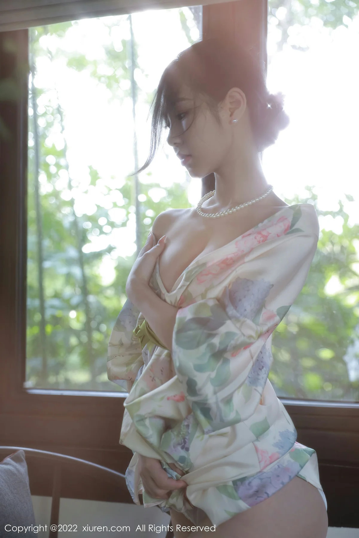XiuRen 秀人 No.5514 谢晚晚 花纹长裙性感写真2 - 62