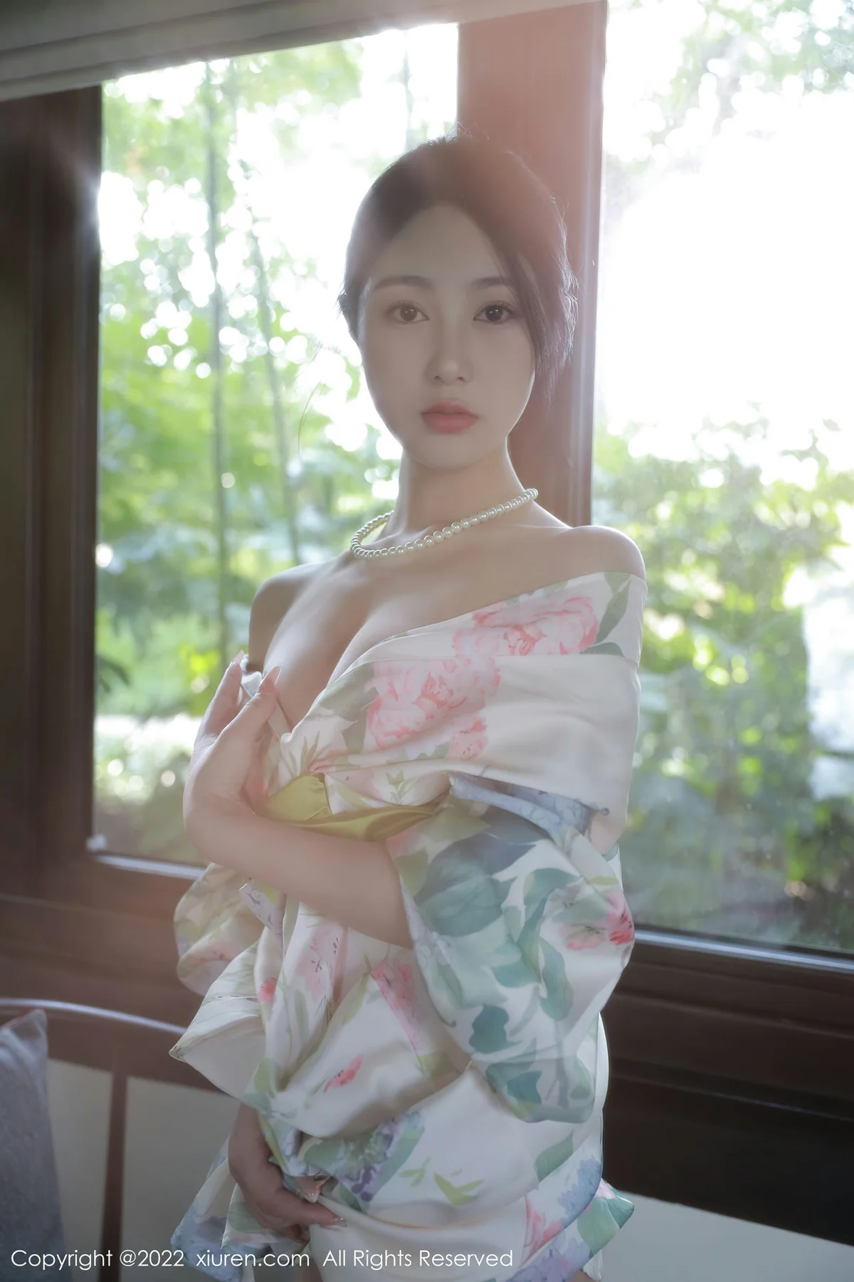 XiuRen 秀人 No.5514 谢晚晚 花纹长裙性感写真2 - 64