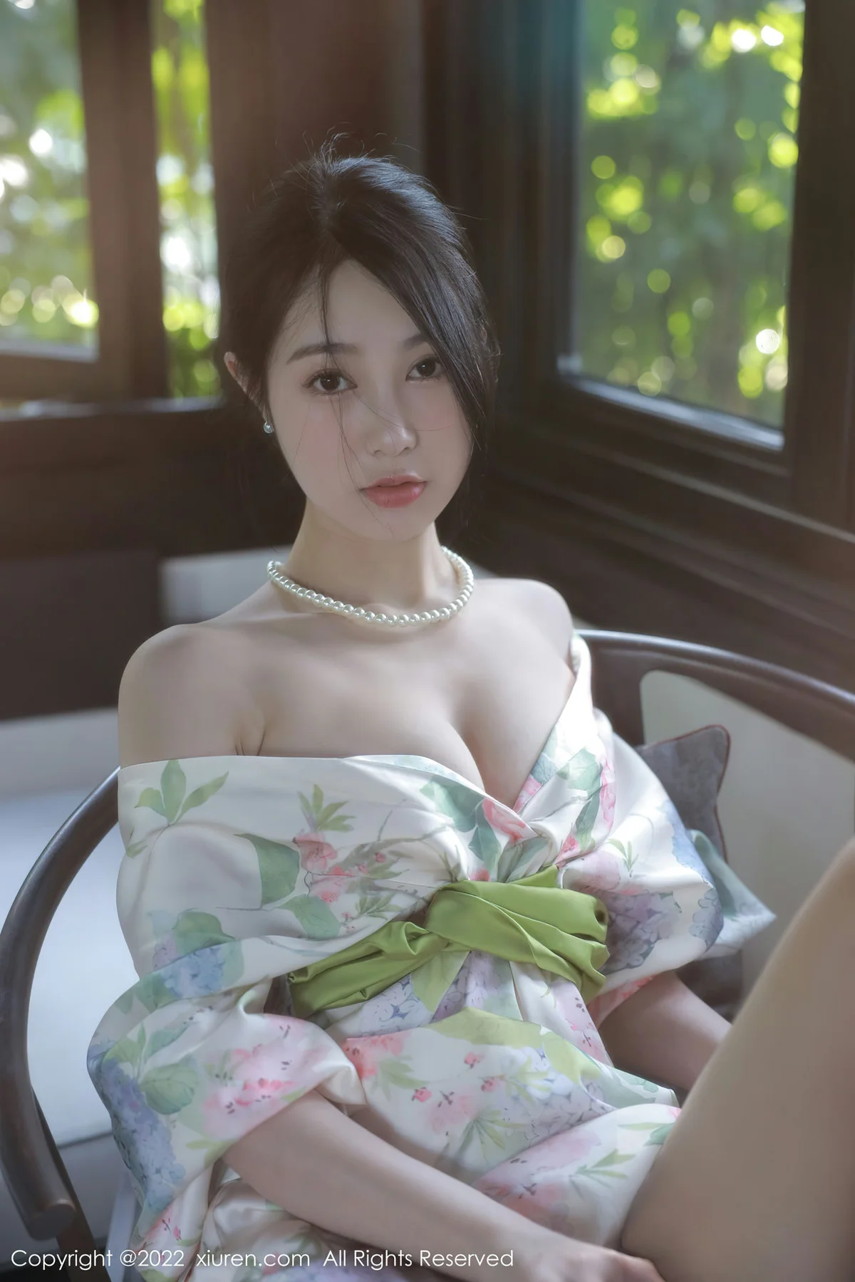 XiuRen 秀人 No.5514 谢晚晚 花纹长裙性感写真2 - 67