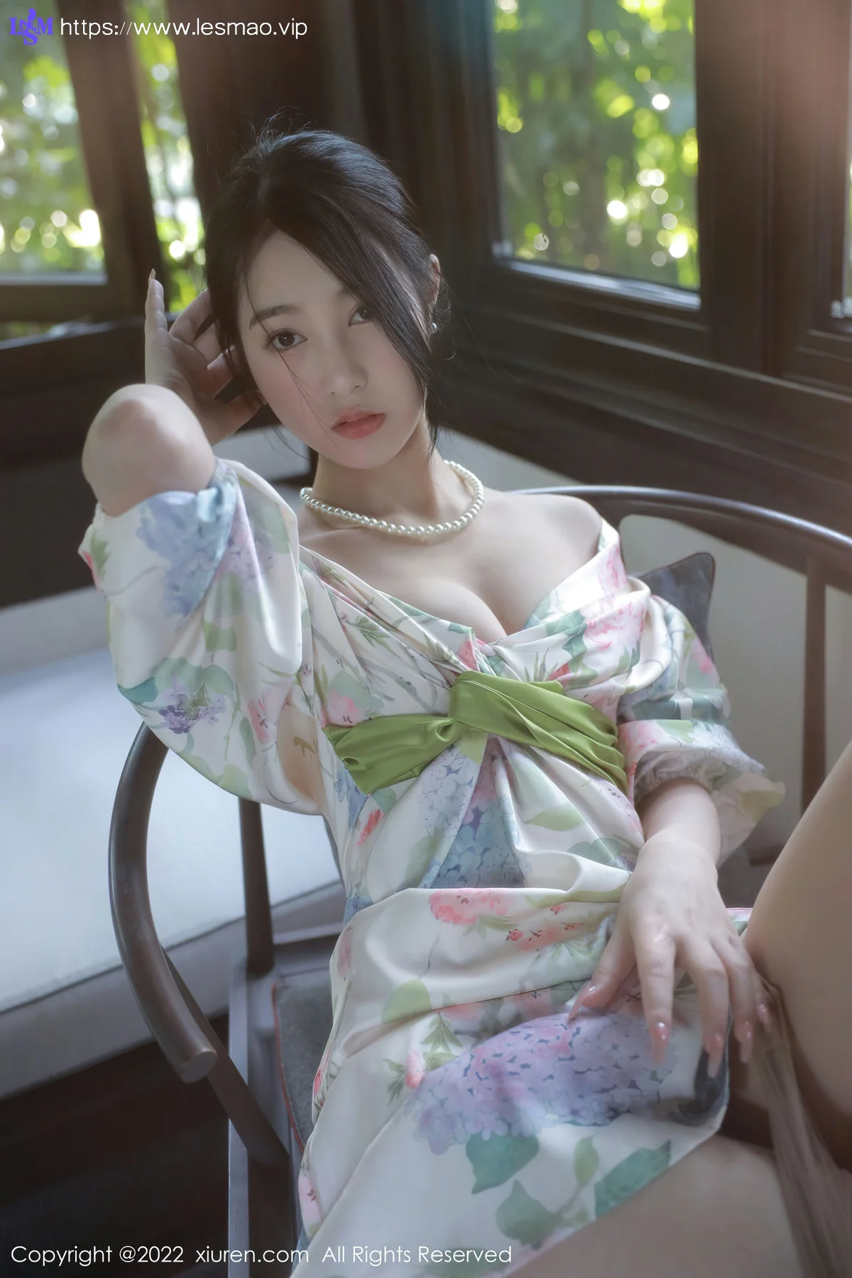 XiuRen 秀人 No.5514 谢晚晚 花纹长裙性感写真2 - 68