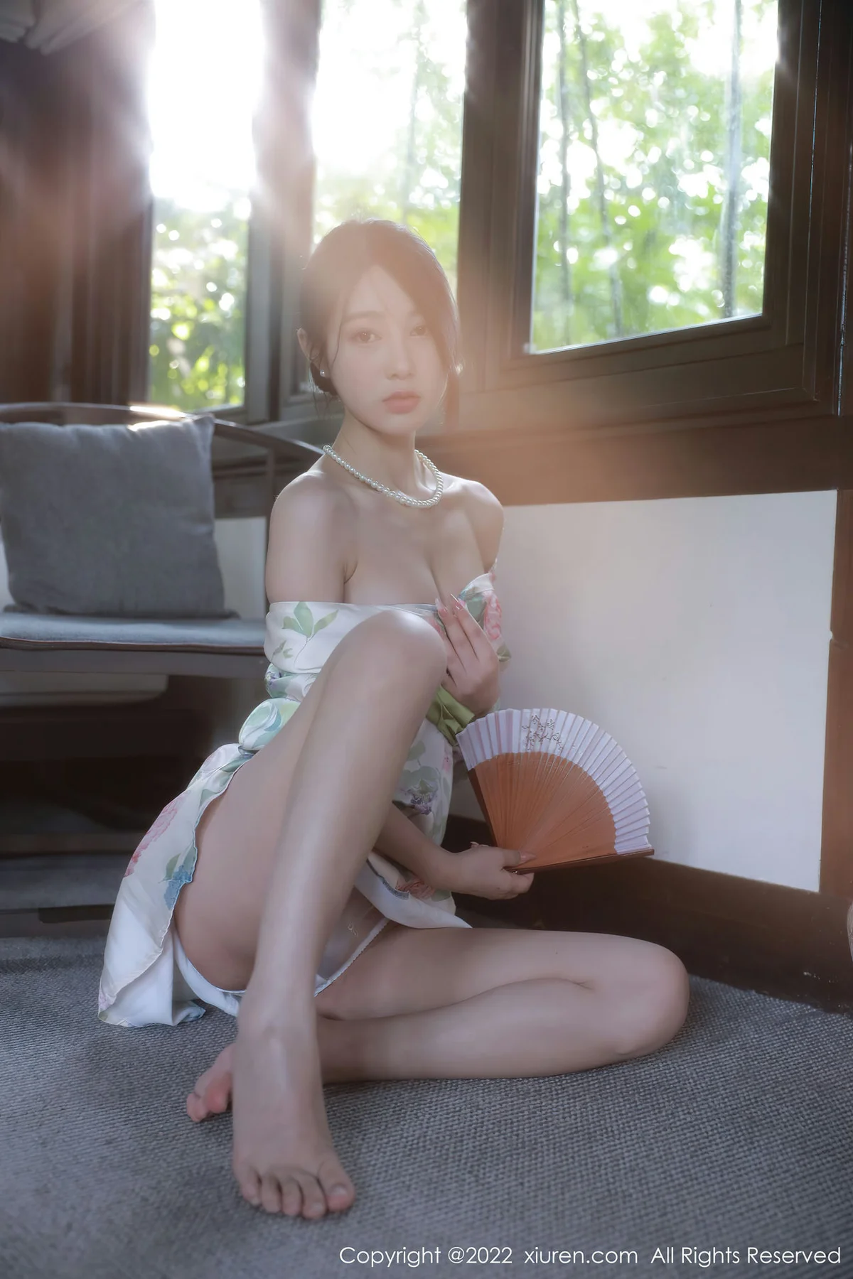 XiuRen 秀人 No.5514 谢晚晚 花纹长裙性感写真2 - 90