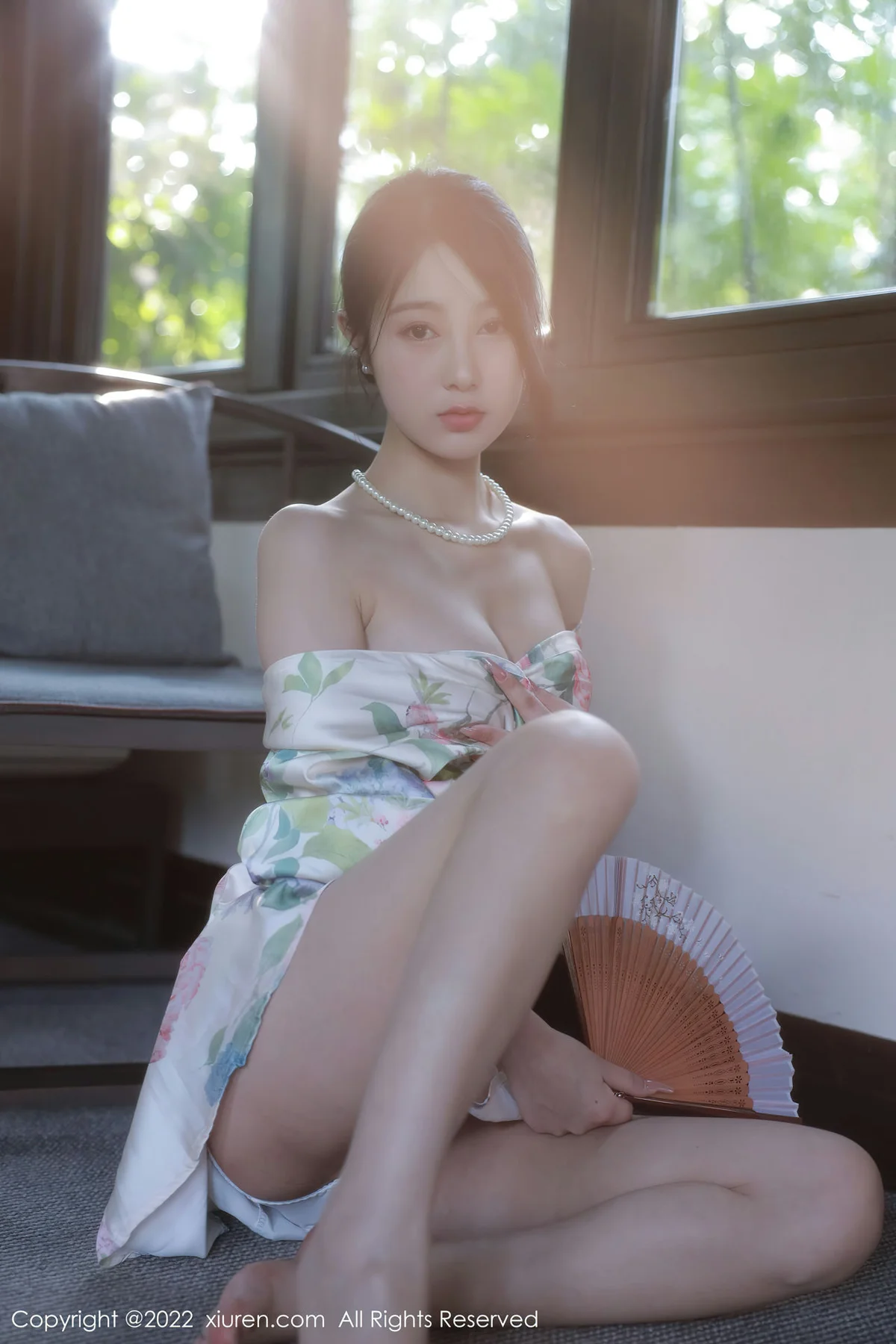 XiuRen 秀人 No.5514 谢晚晚 花纹长裙性感写真2 - 91