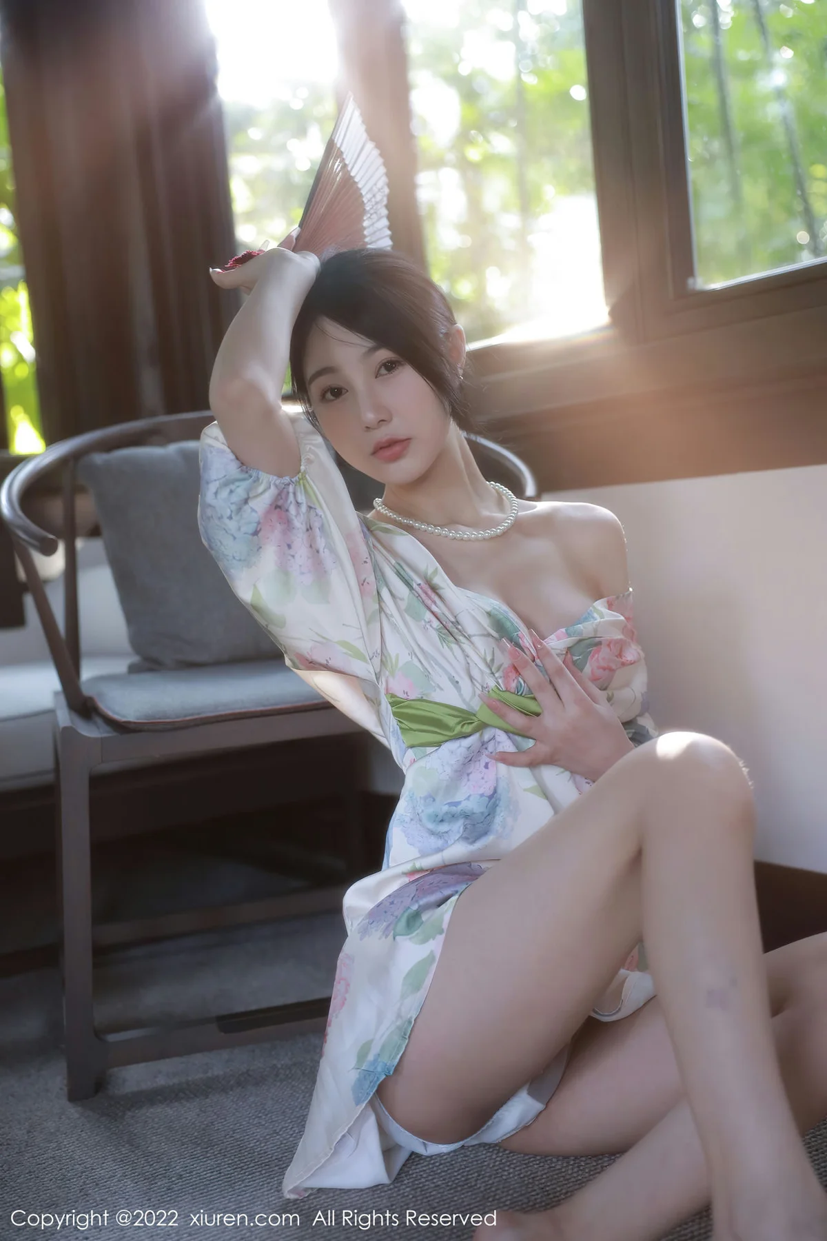 XiuRen 秀人 No.5514 谢晚晚 花纹长裙性感写真2 - 92
