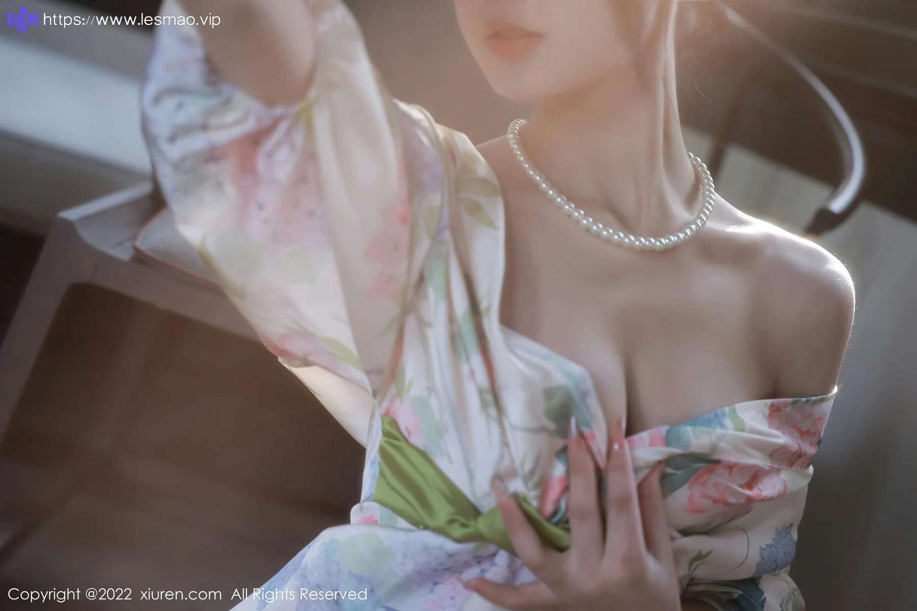 XiuRen 秀人 No.5514 谢晚晚 花纹长裙性感写真2 - 96