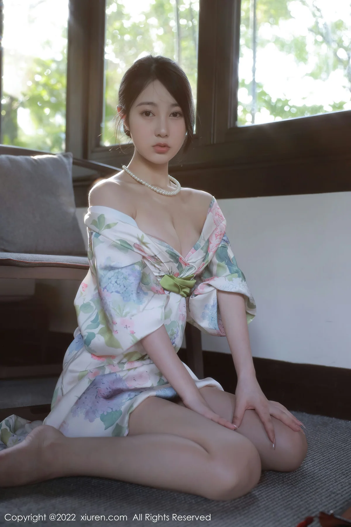 XiuRen 秀人 No.5514 谢晚晚 花纹长裙性感写真2 - 97