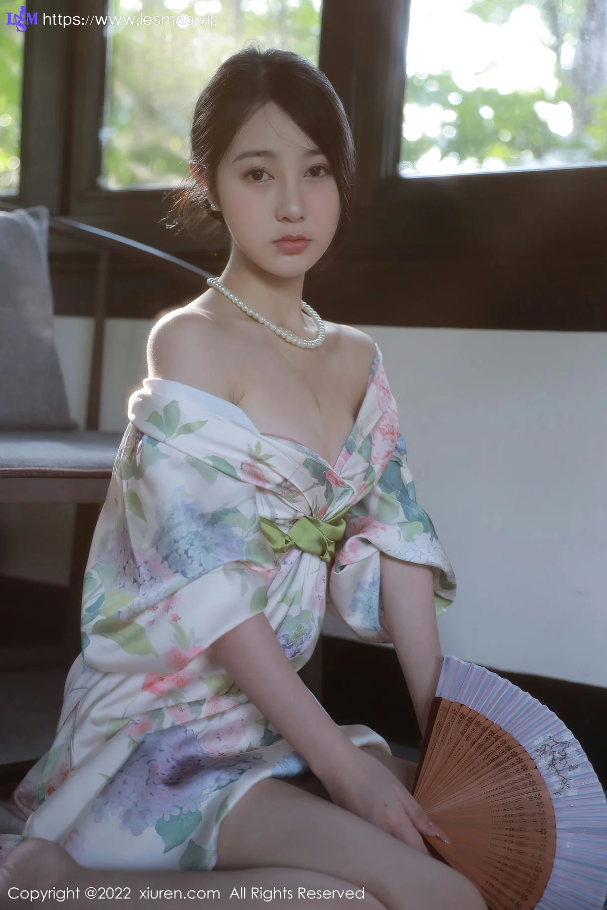 XiuRen 秀人 No.5514 谢晚晚 花纹长裙性感写真2 - 98