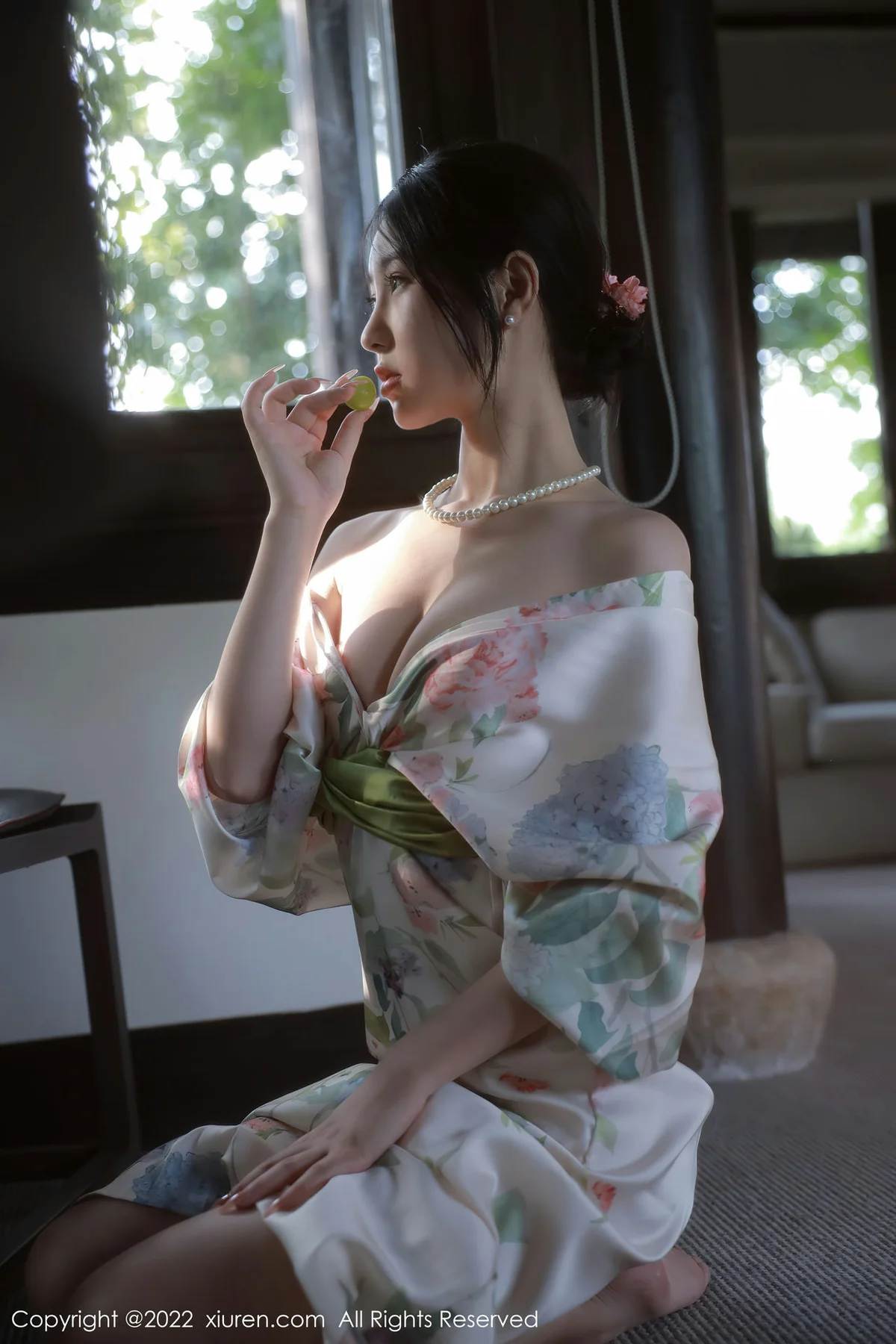 XiuRen 秀人 No.5514 谢晚晚 花纹长裙性感写真2 - 99
