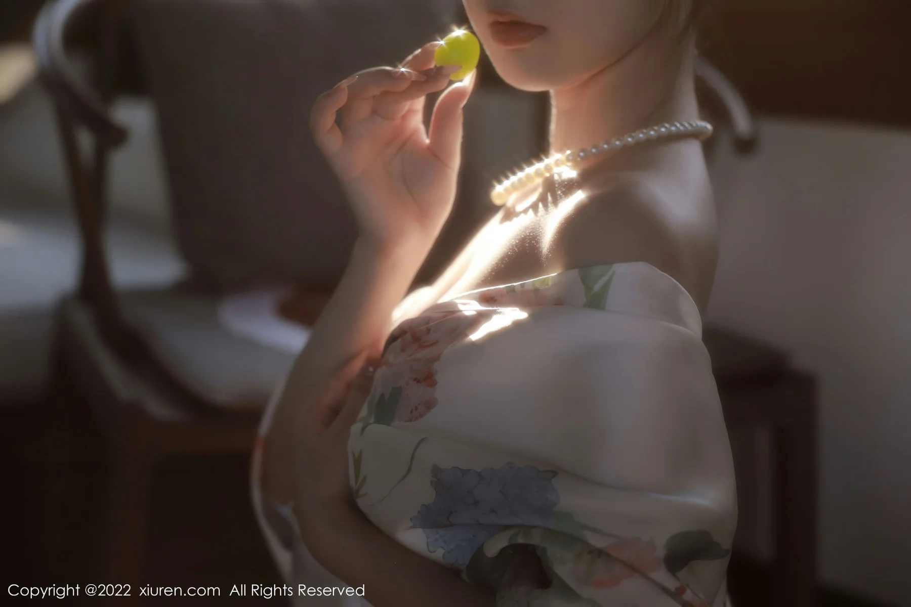 XiuRen 秀人 No.5514 谢晚晚 花纹长裙性感写真2 - 101